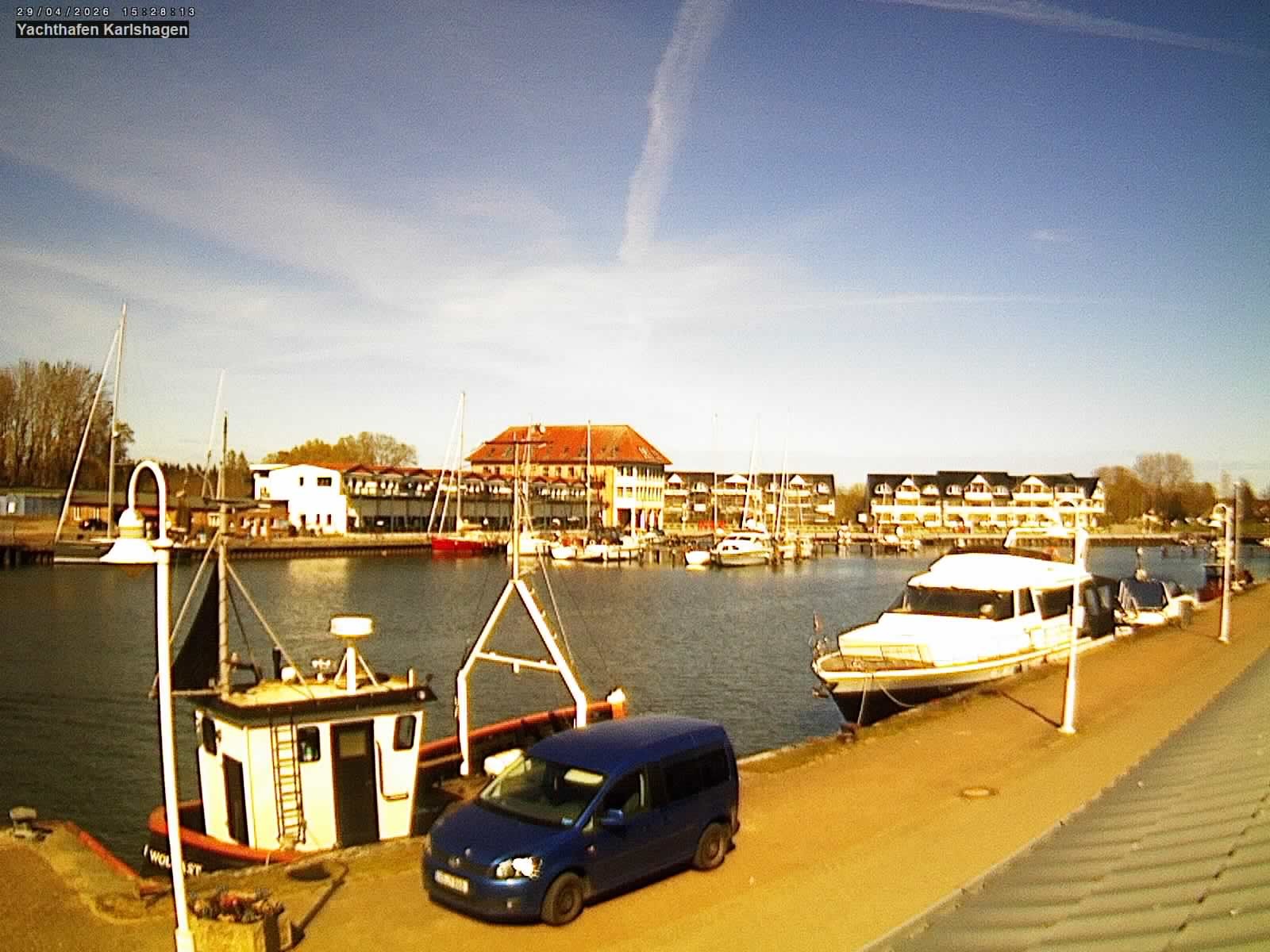 Archiv Foto Webcam Usedom: Yachthafen Karlshagen
