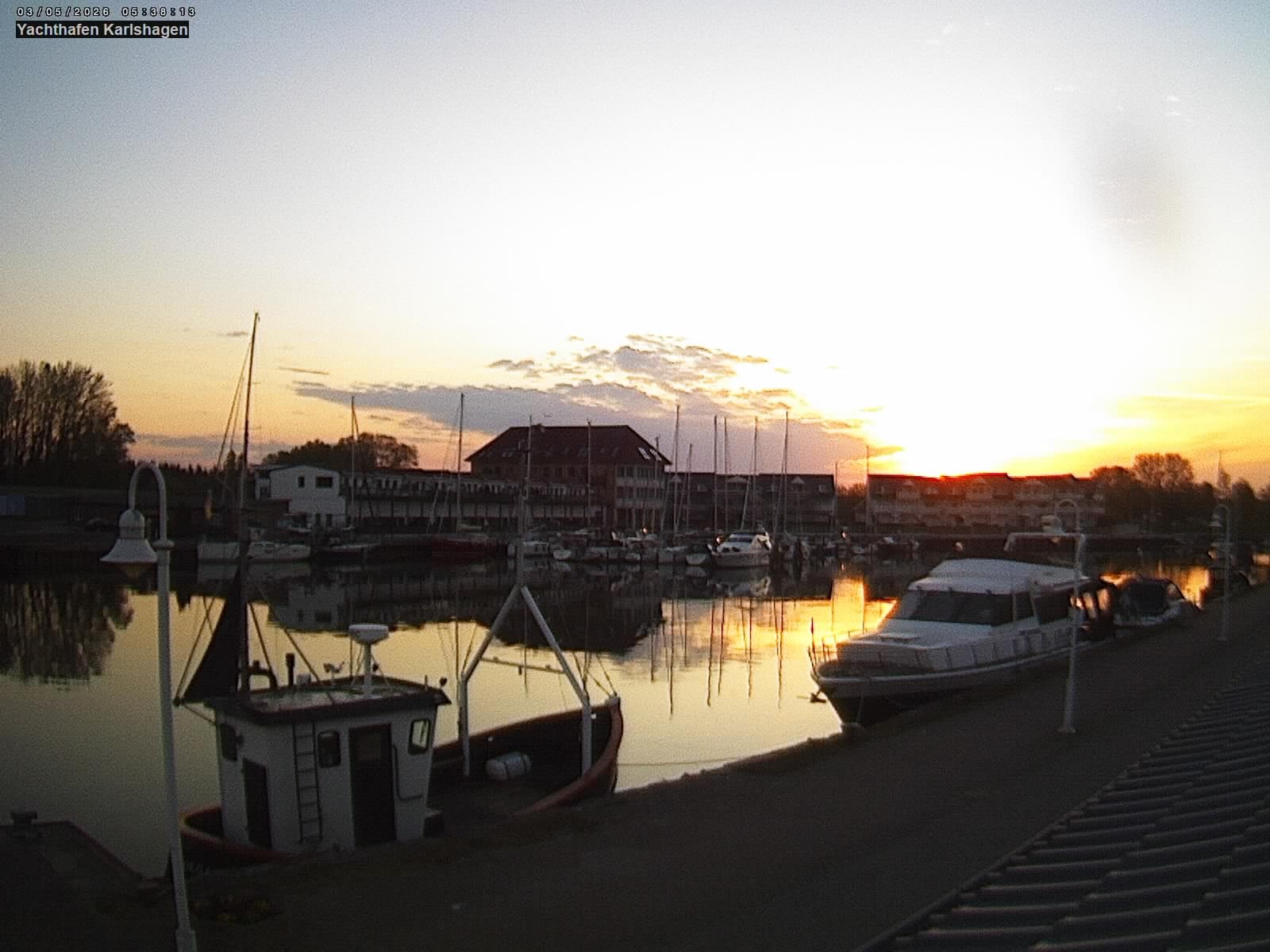 Archiv Foto Webcam Usedom: Yachthafen Karlshagen