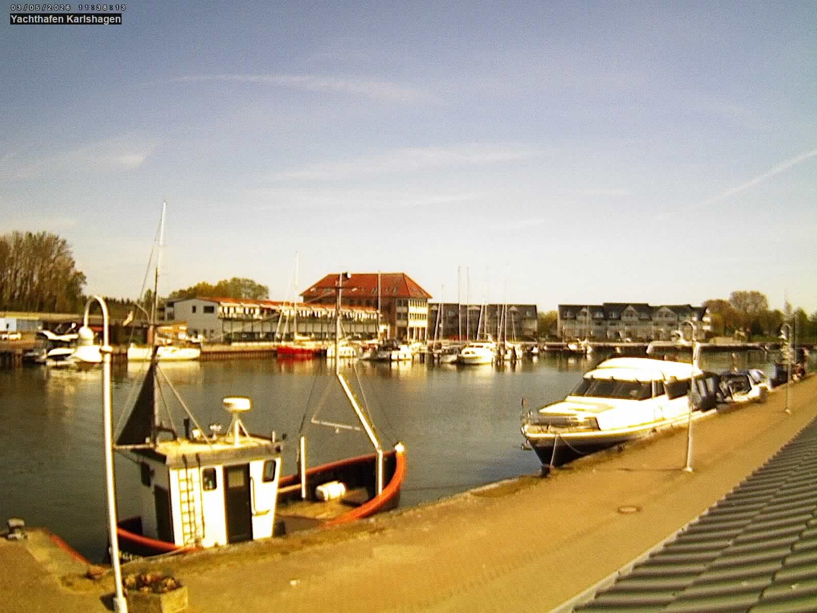 Archiv Foto Webcam Usedom: Yachthafen Karlshagen