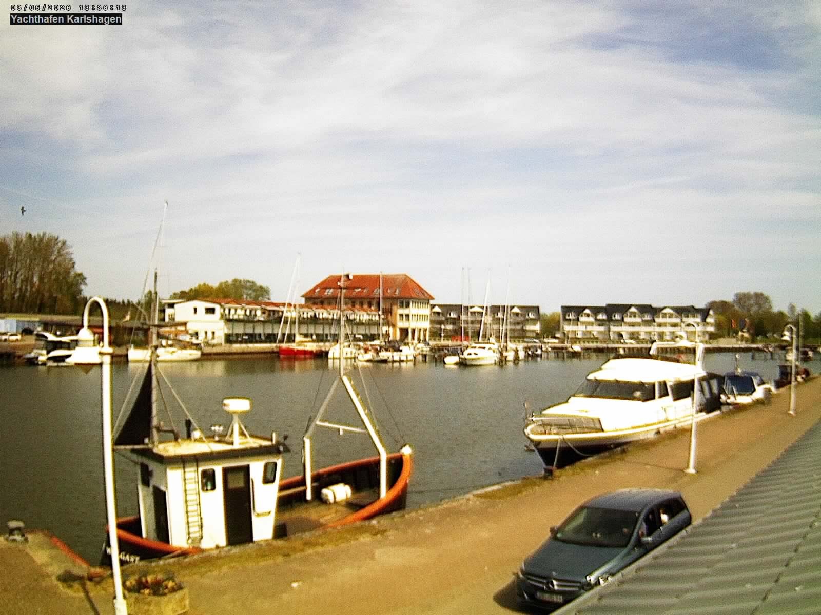 Archiv Foto Webcam Usedom: Yachthafen Karlshagen