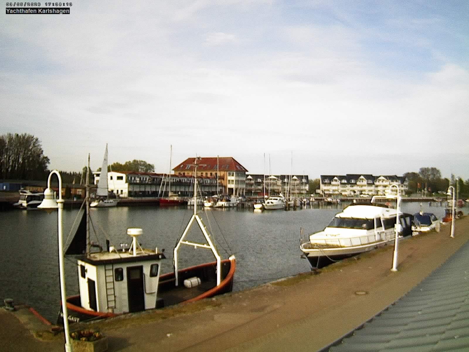 Archiv Foto Webcam Usedom: Yachthafen Karlshagen