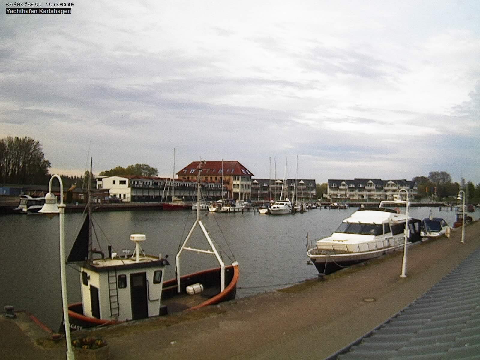Archiv Foto Webcam Usedom: Yachthafen Karlshagen