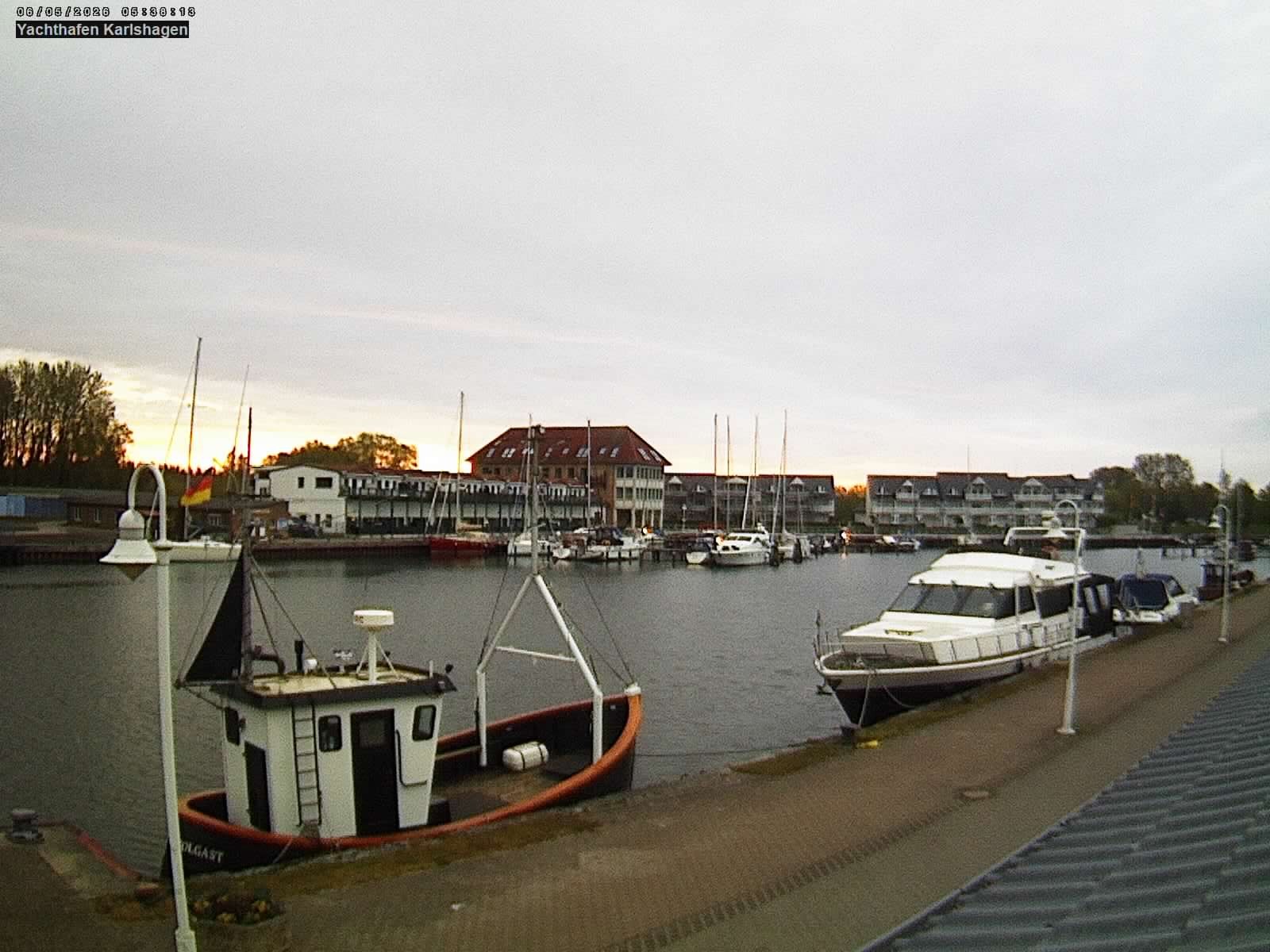 Archiv Foto Webcam Usedom: Yachthafen Karlshagen