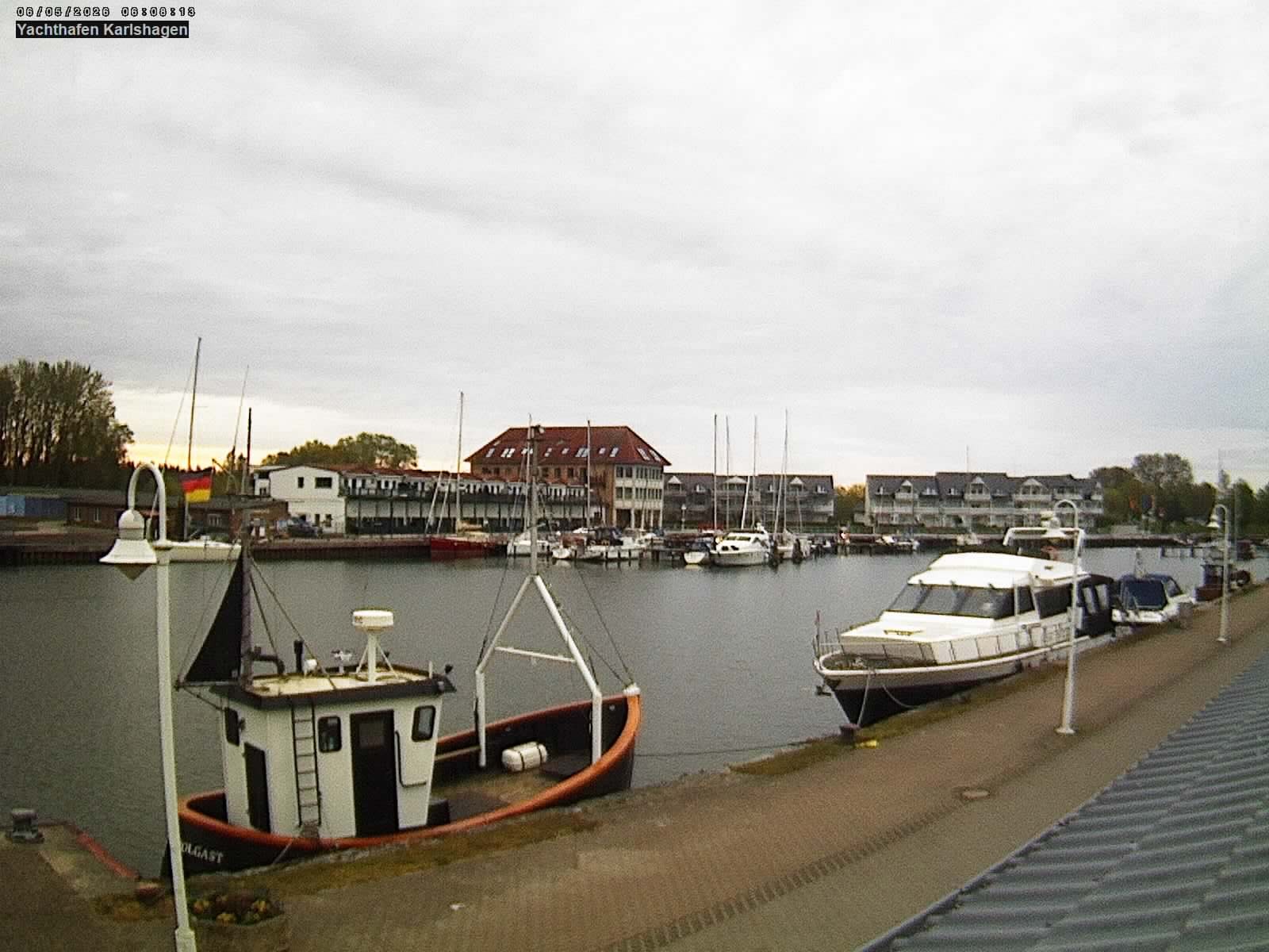 Archiv Foto Webcam Usedom: Yachthafen Karlshagen