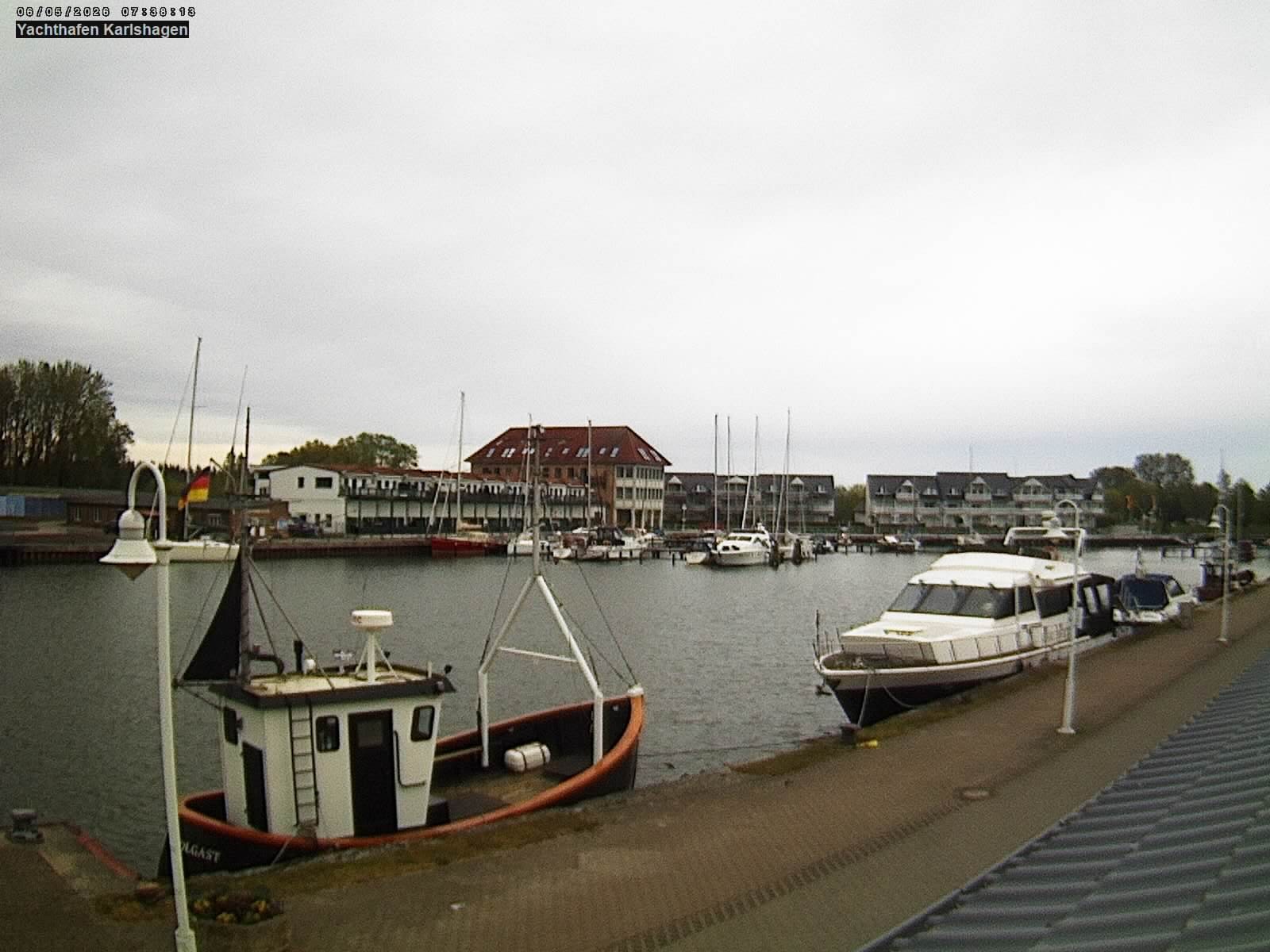 Archiv Foto Webcam Usedom: Yachthafen Karlshagen
