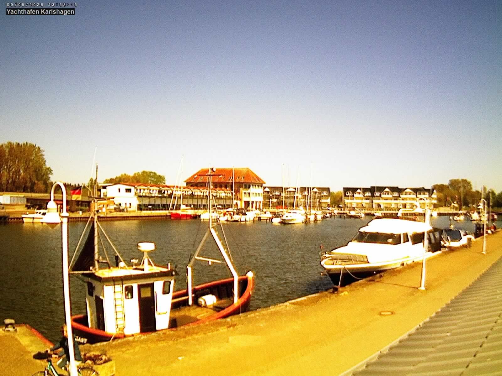 Archiv Foto Webcam Usedom: Yachthafen Karlshagen