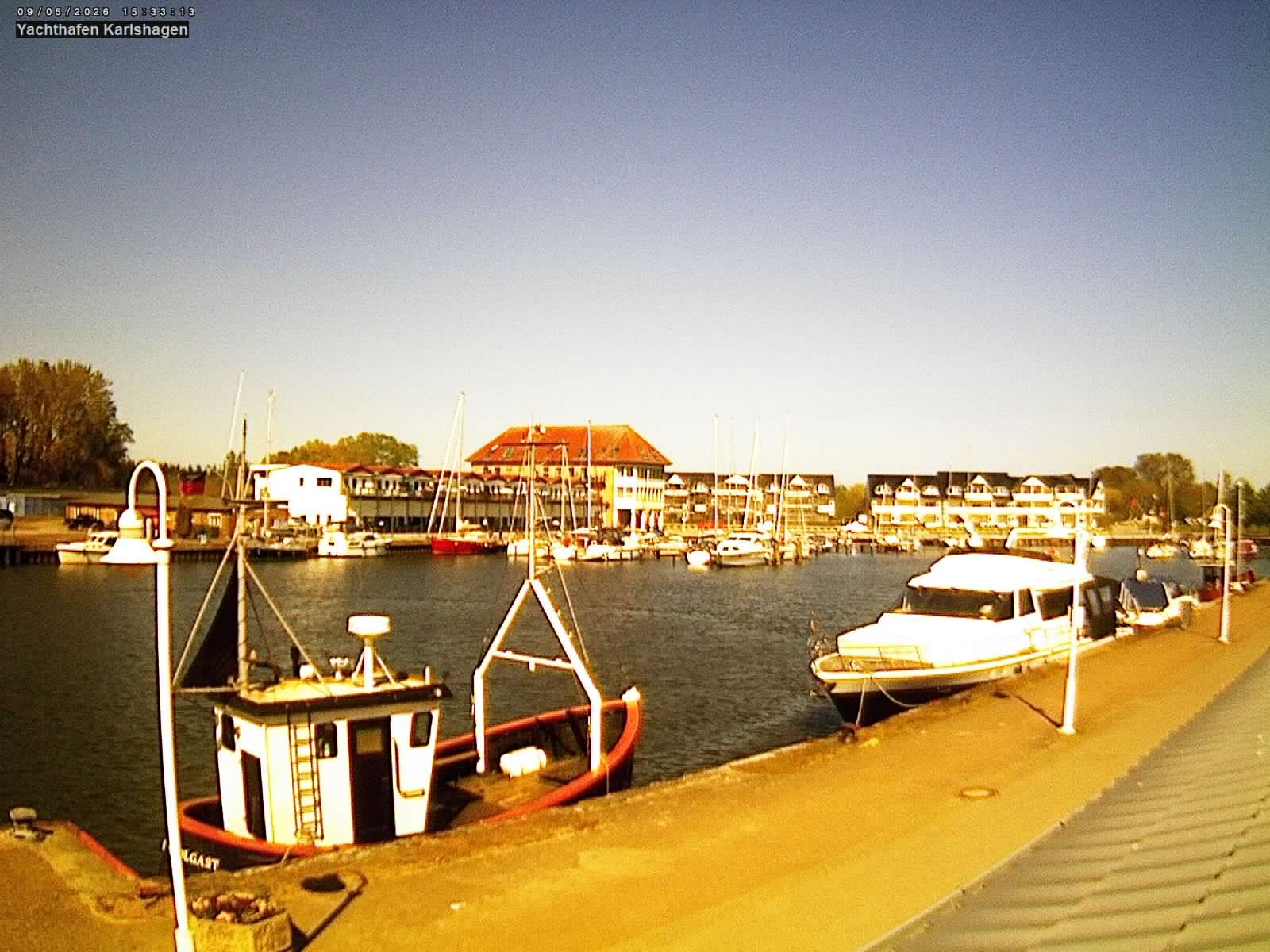 Archiv Foto Webcam Usedom: Yachthafen Karlshagen
