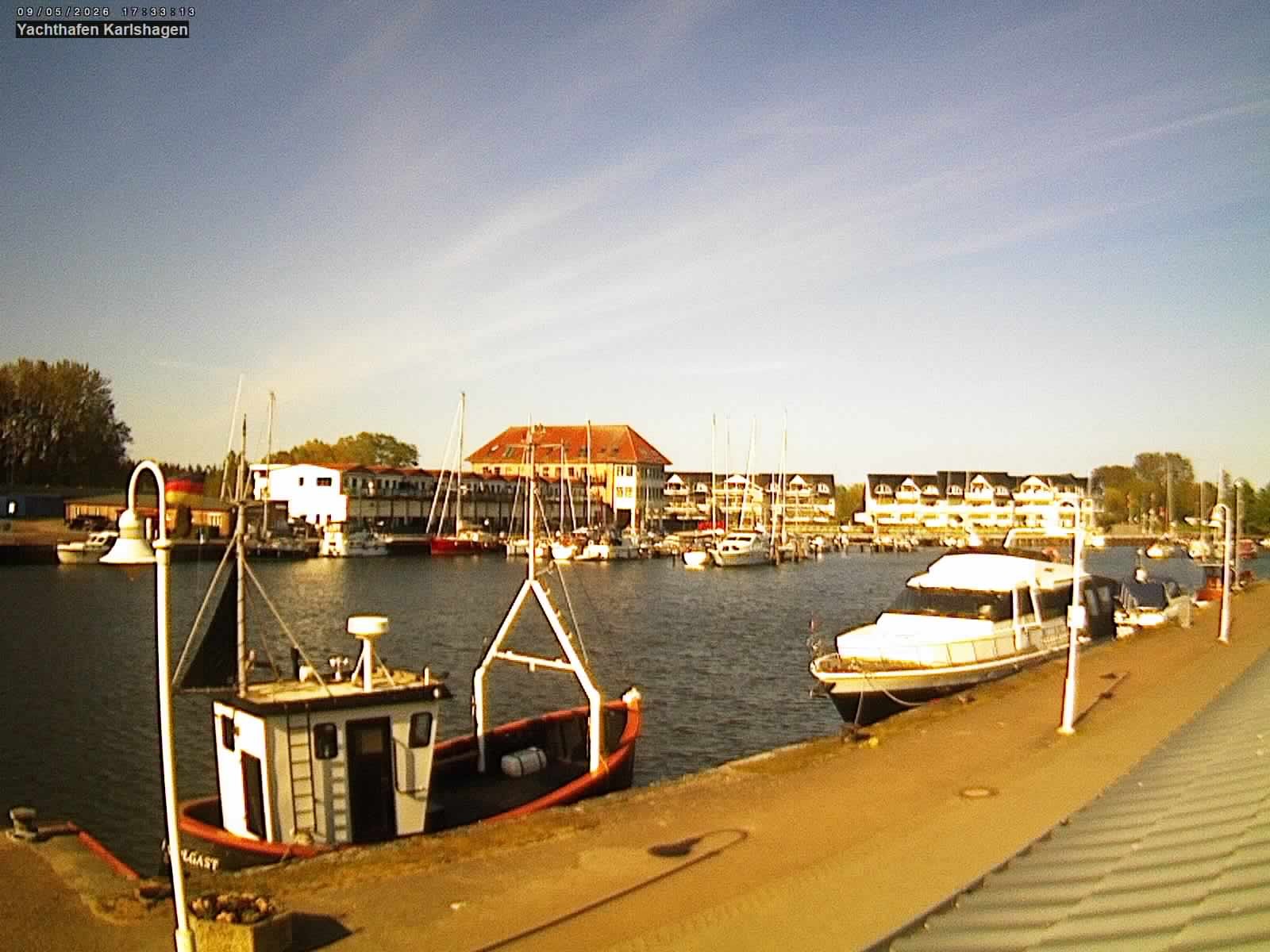 Archiv Foto Webcam Usedom: Yachthafen Karlshagen