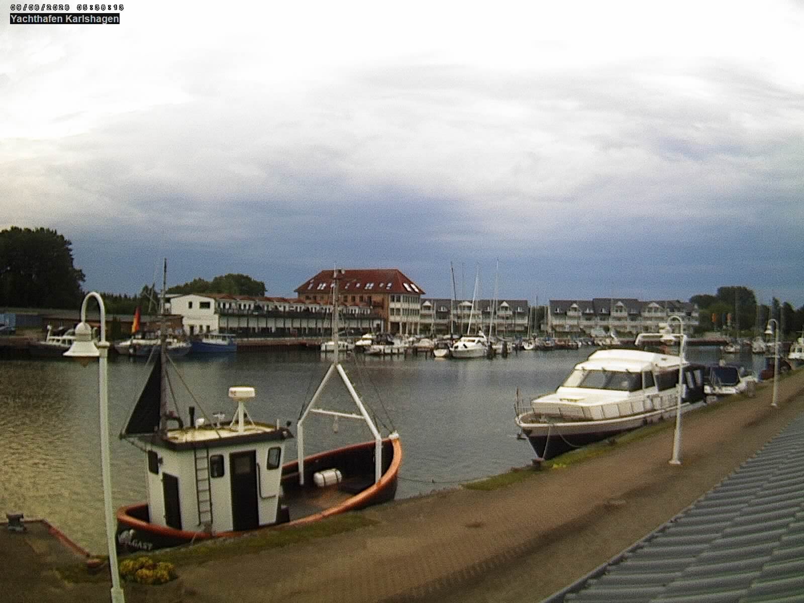 Archiv Foto Webcam Usedom: Yachthafen Karlshagen