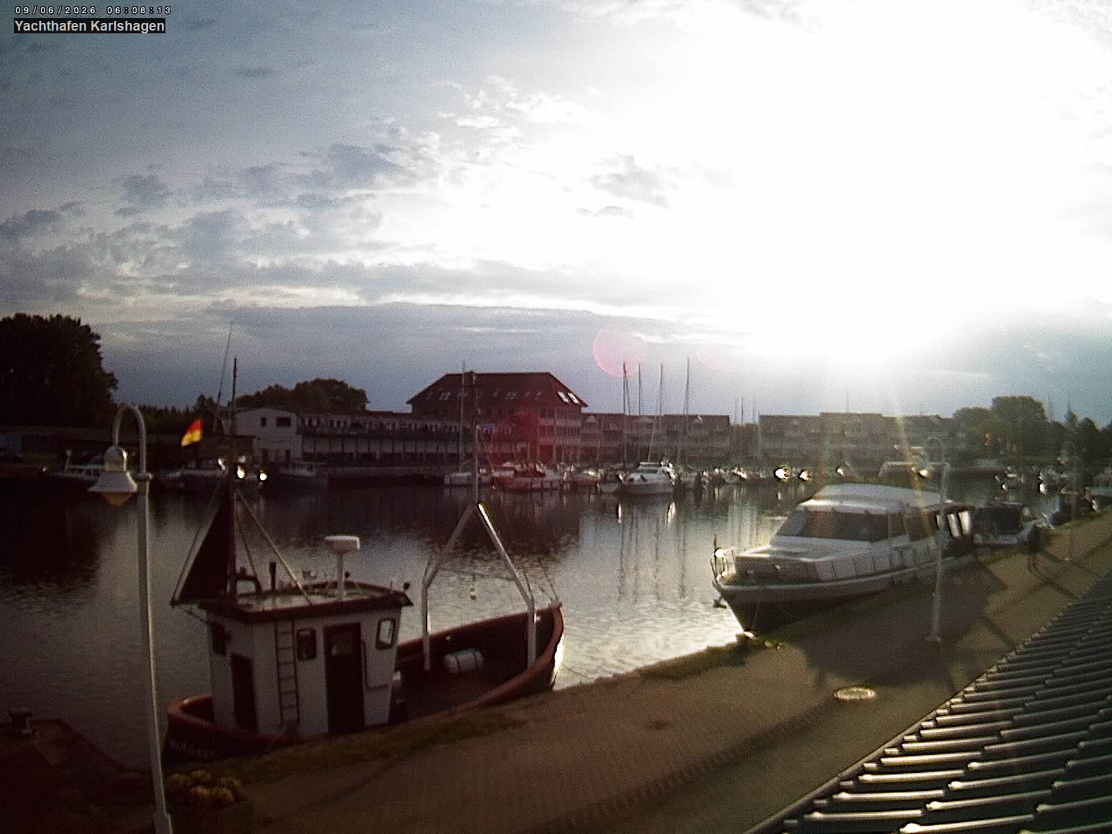 Archiv Foto Webcam Usedom: Yachthafen Karlshagen