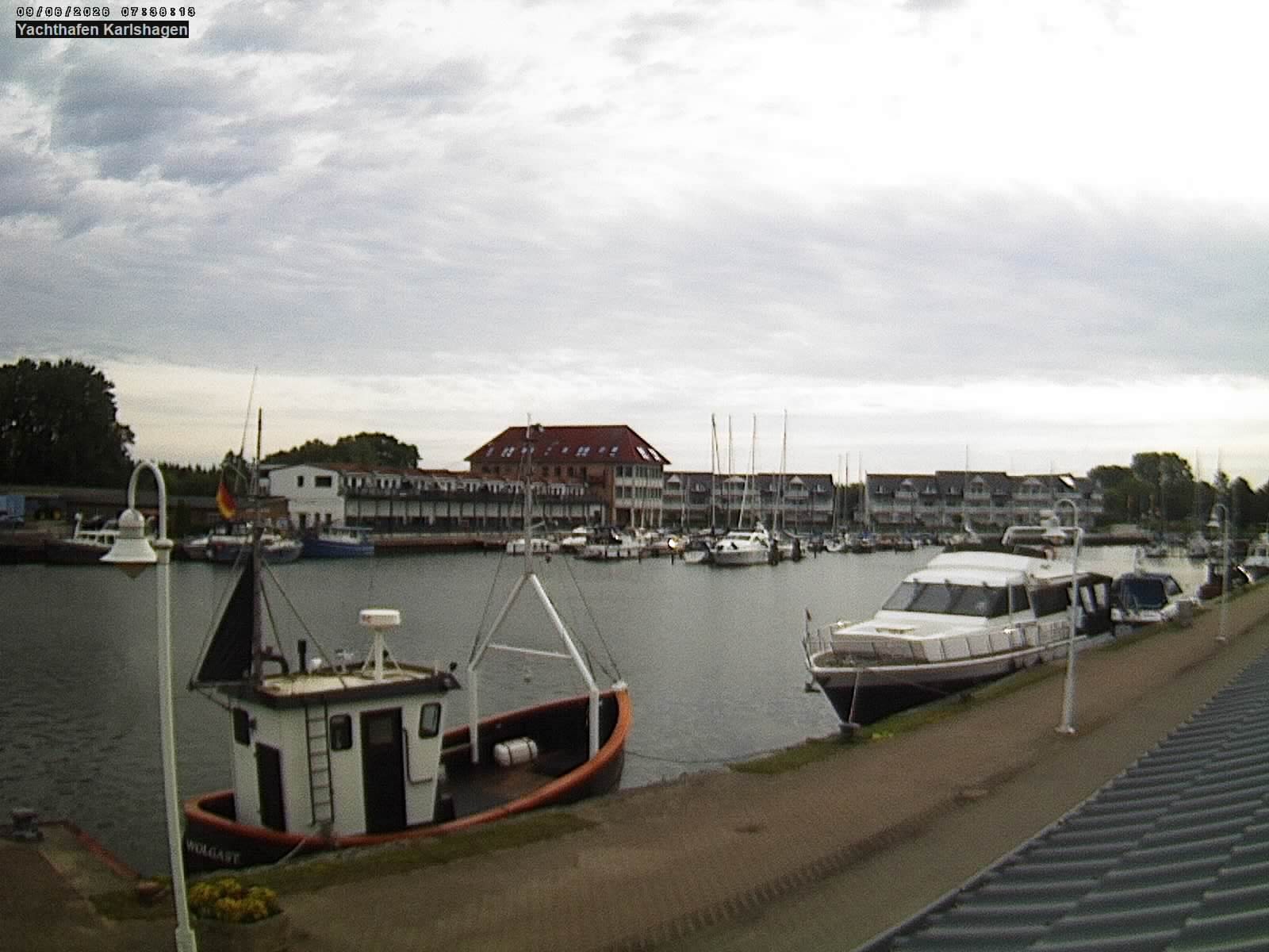 Archiv Foto Webcam Usedom: Yachthafen Karlshagen