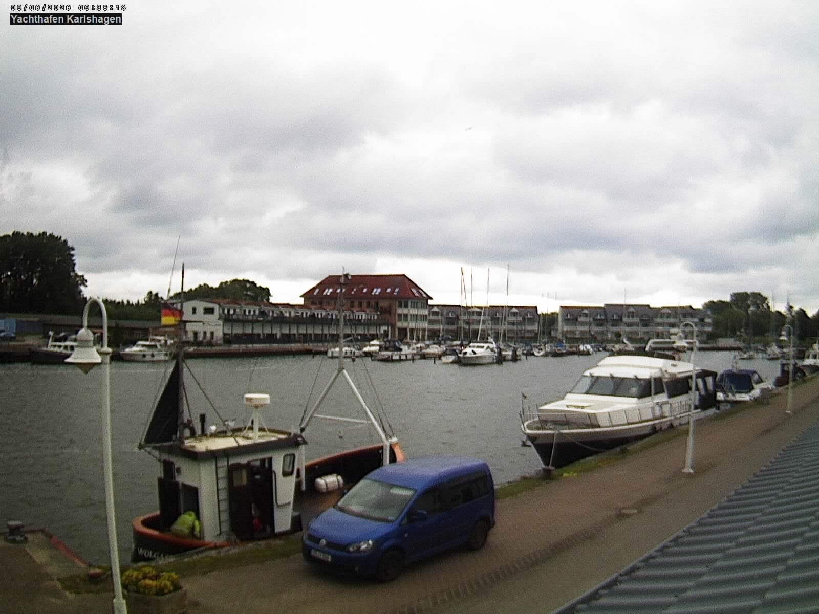 Archiv Foto Webcam Usedom: Yachthafen Karlshagen