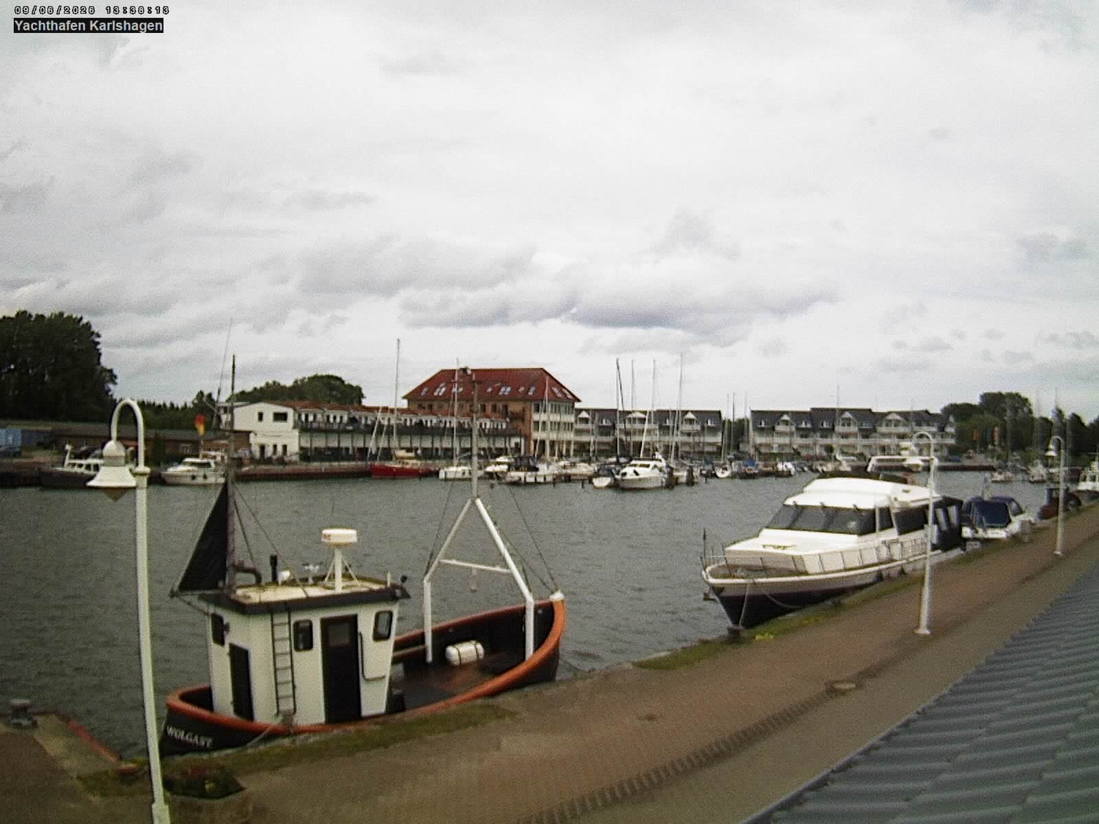 Archiv Foto Webcam Usedom: Yachthafen Karlshagen