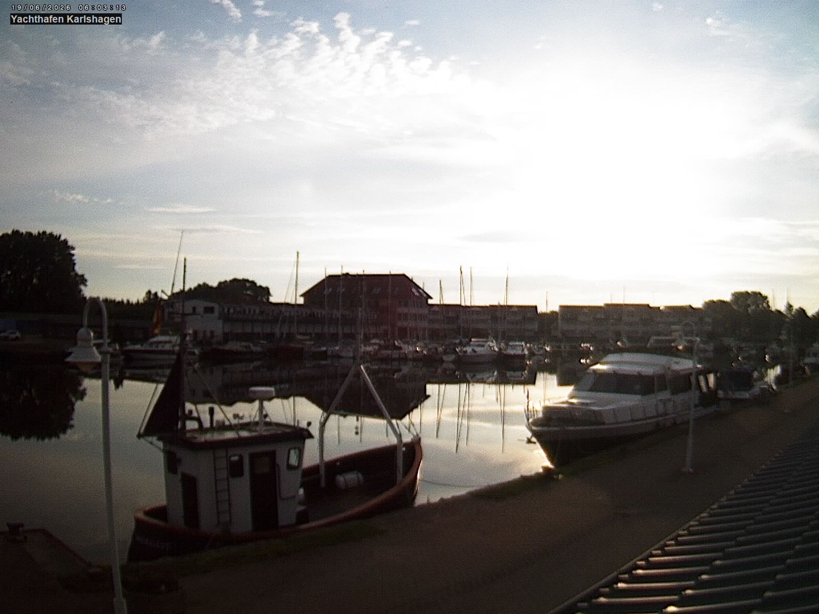 Archiv Foto Webcam Usedom: Yachthafen Karlshagen