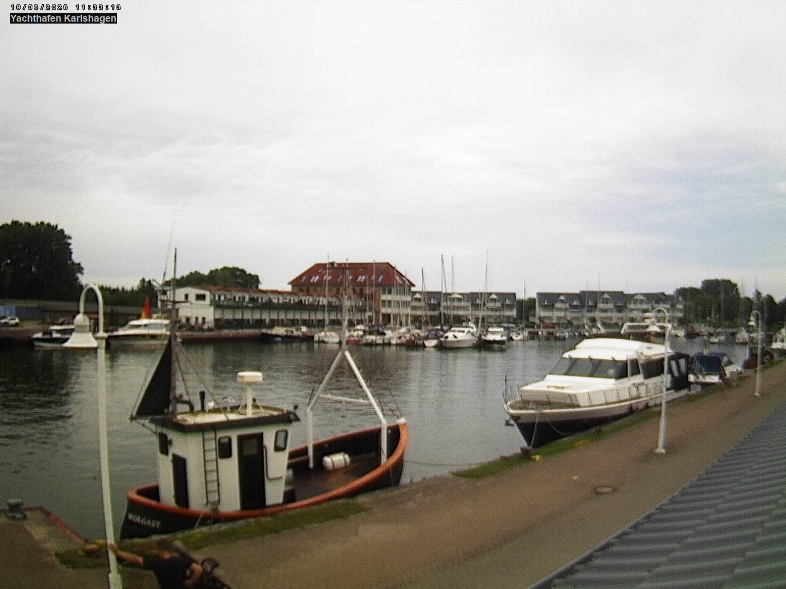 Archiv Foto Webcam Usedom: Yachthafen Karlshagen