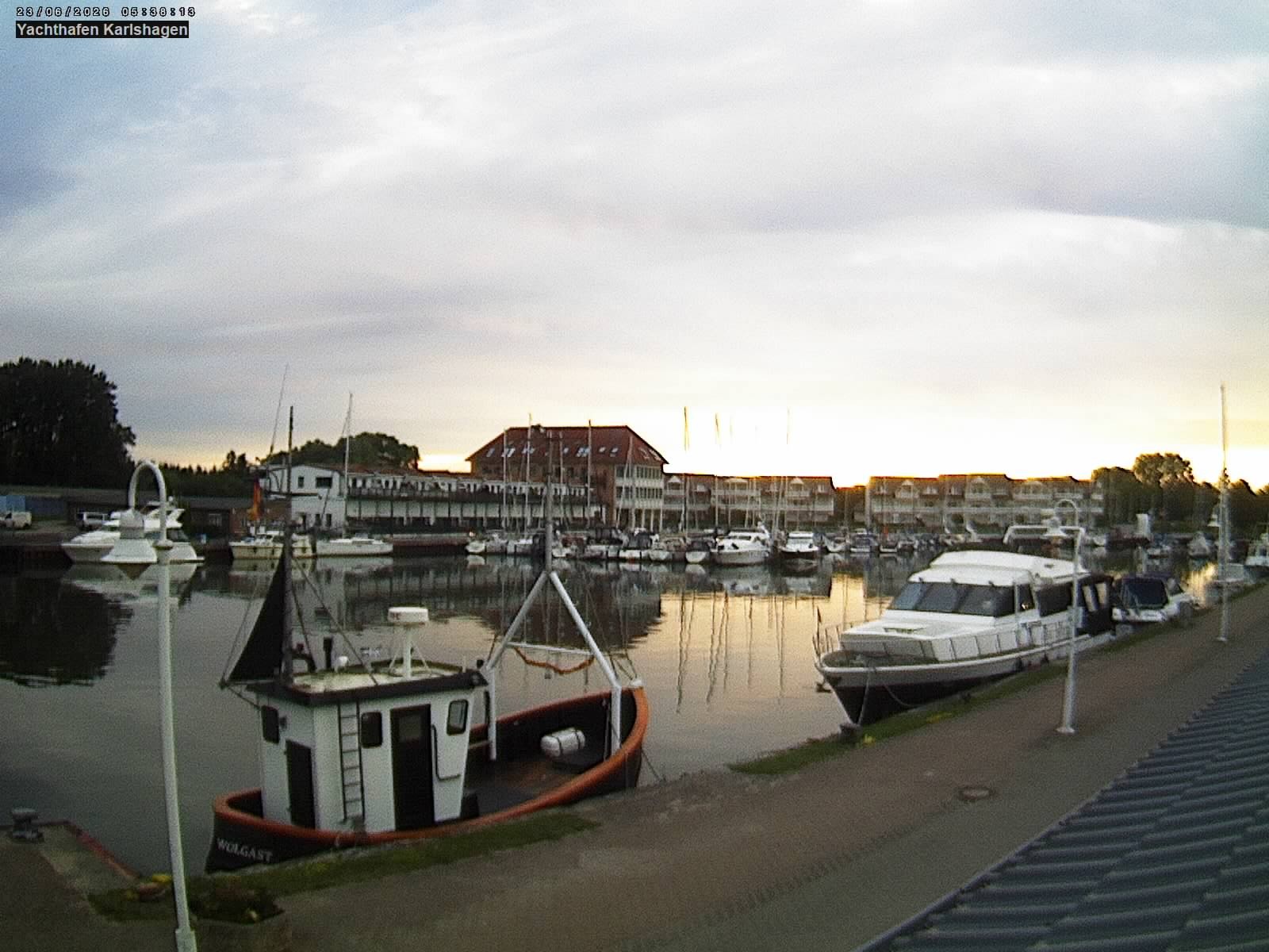 Archiv Foto Webcam Usedom: Yachthafen Karlshagen