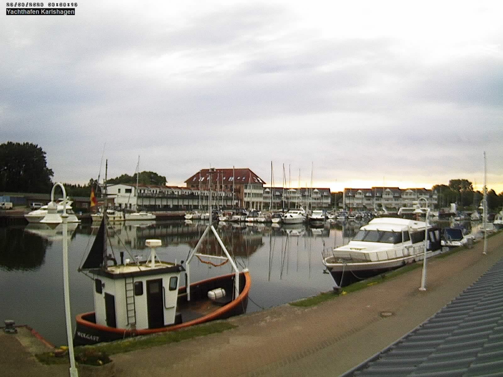 Archiv Foto Webcam Usedom: Yachthafen Karlshagen