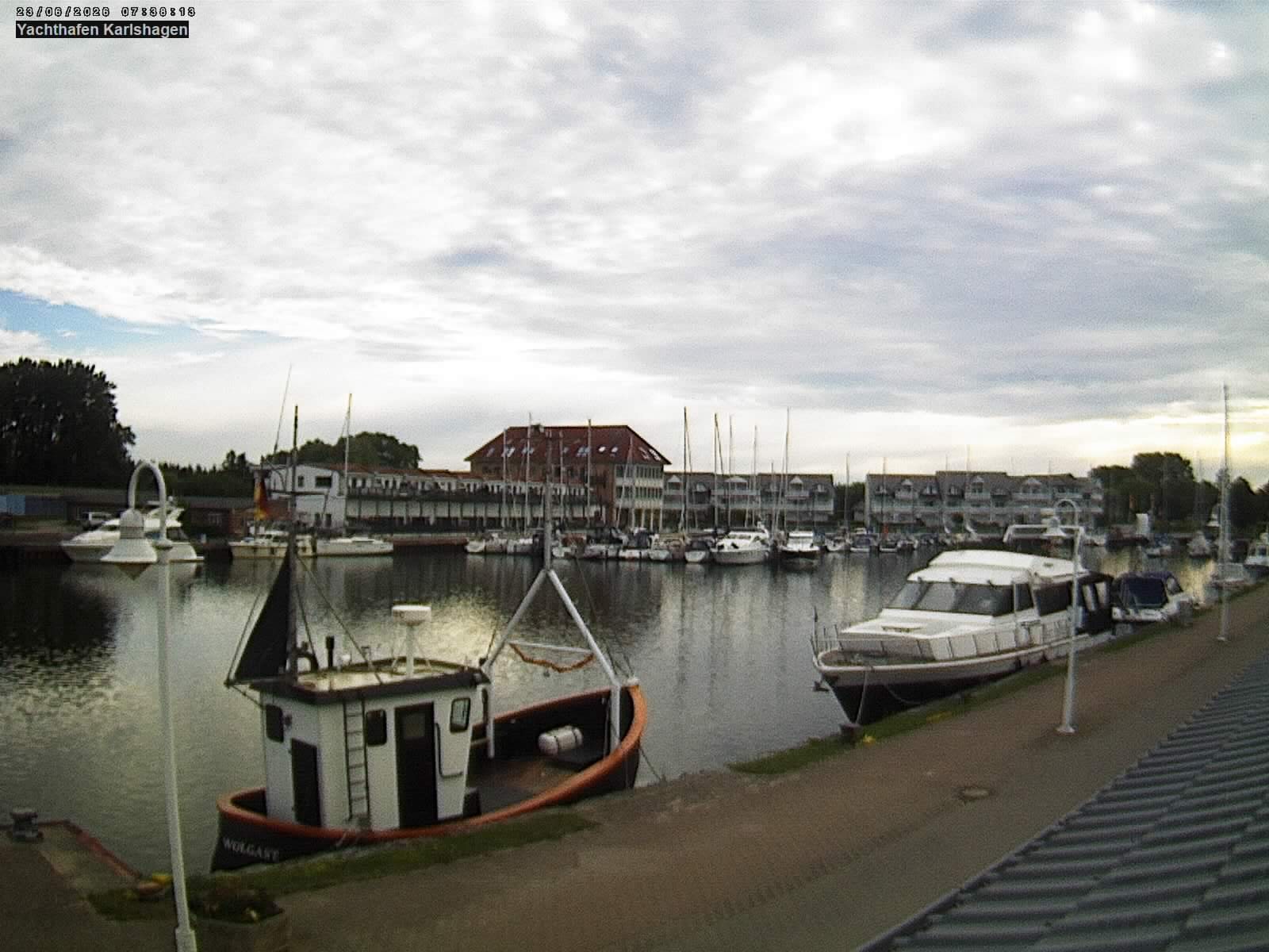 Archiv Foto Webcam Usedom: Yachthafen Karlshagen