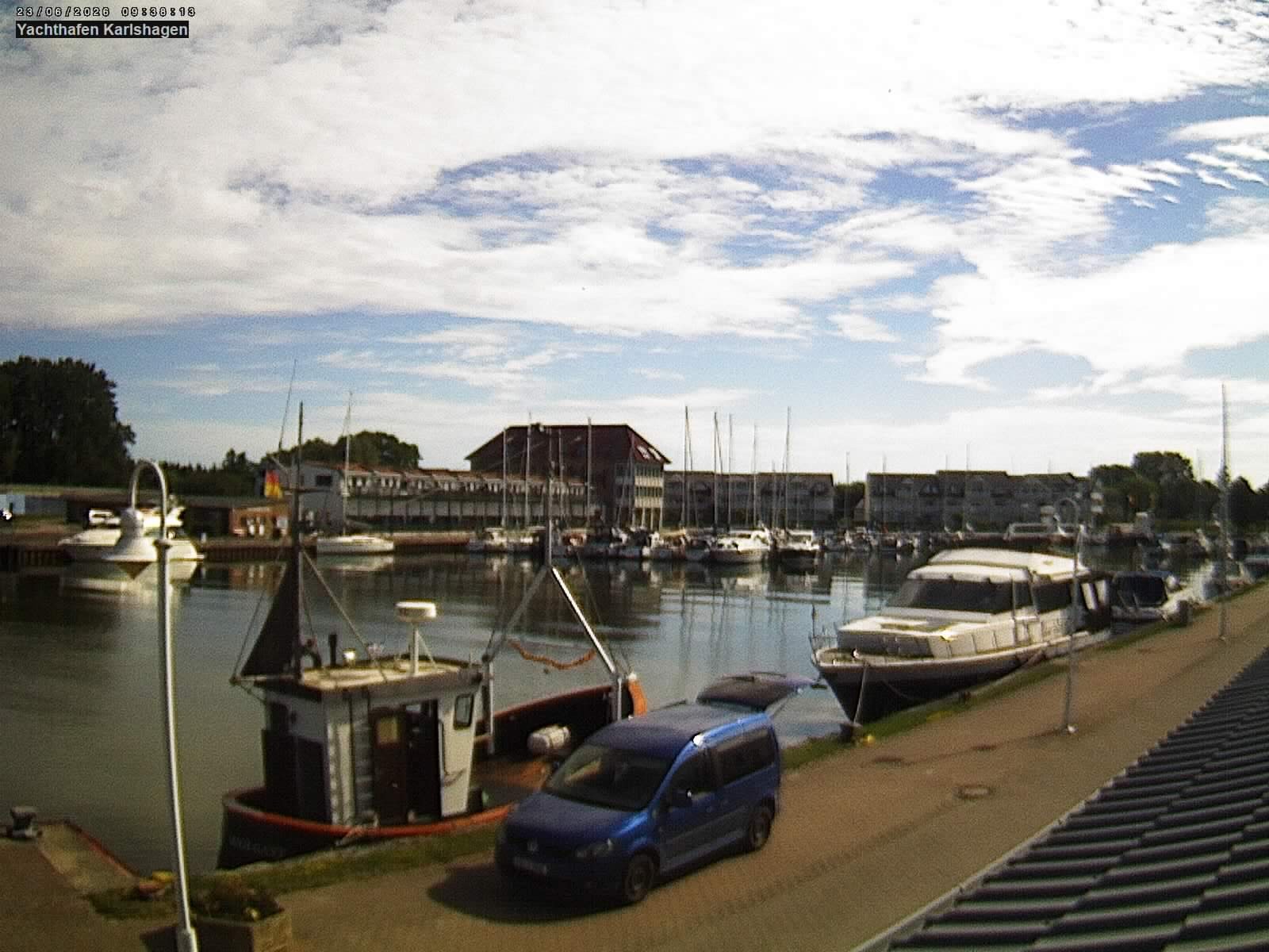 Archiv Foto Webcam Usedom: Yachthafen Karlshagen