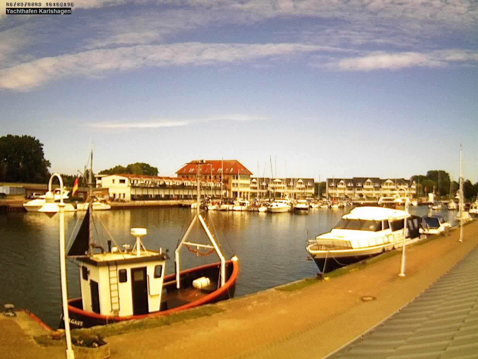 Archiv Foto Webcam Usedom: Yachthafen Karlshagen