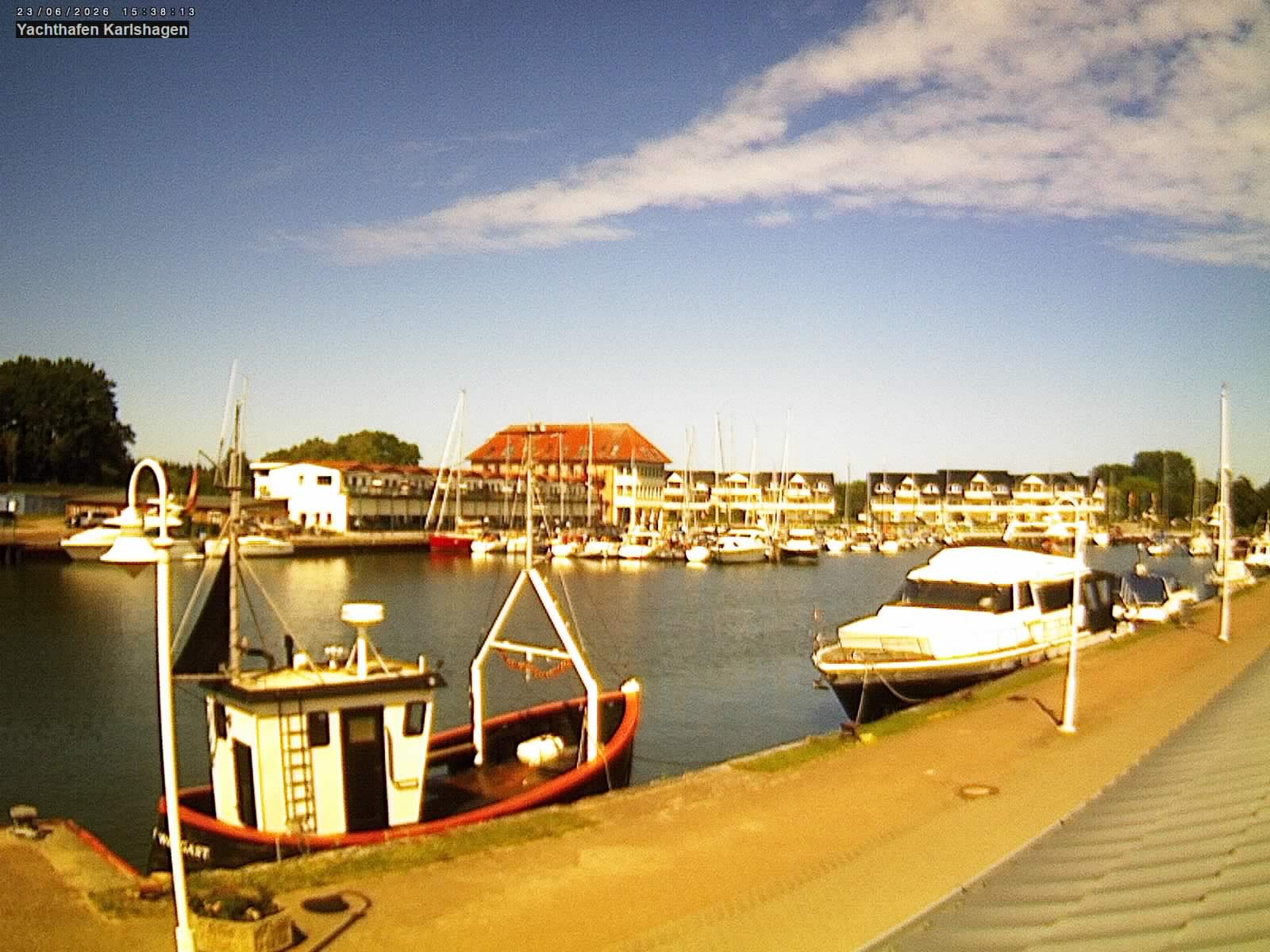 Archiv Foto Webcam Usedom: Yachthafen Karlshagen
