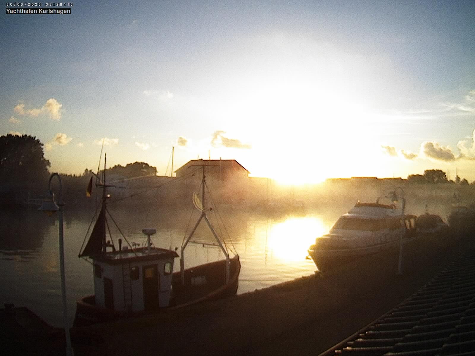 Archiv Foto Webcam Usedom: Yachthafen Karlshagen