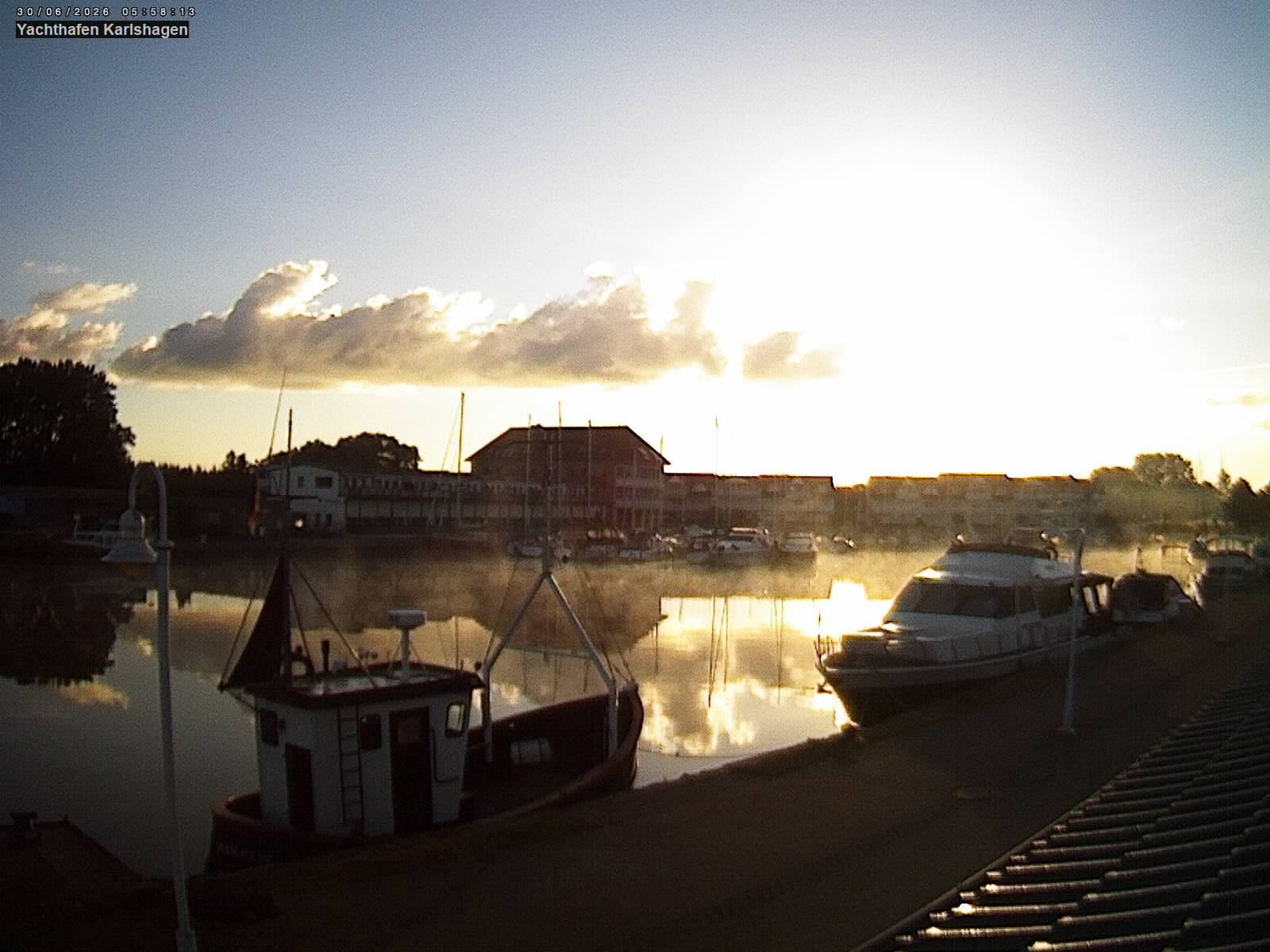 Archiv Foto Webcam Usedom: Yachthafen Karlshagen