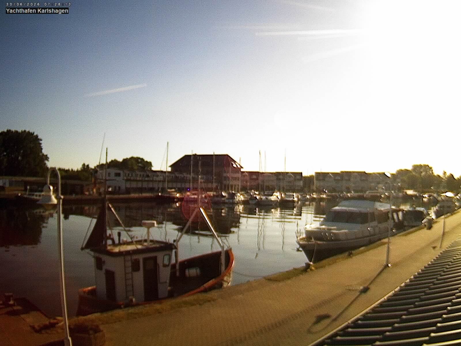 Archiv Foto Webcam Usedom: Yachthafen Karlshagen