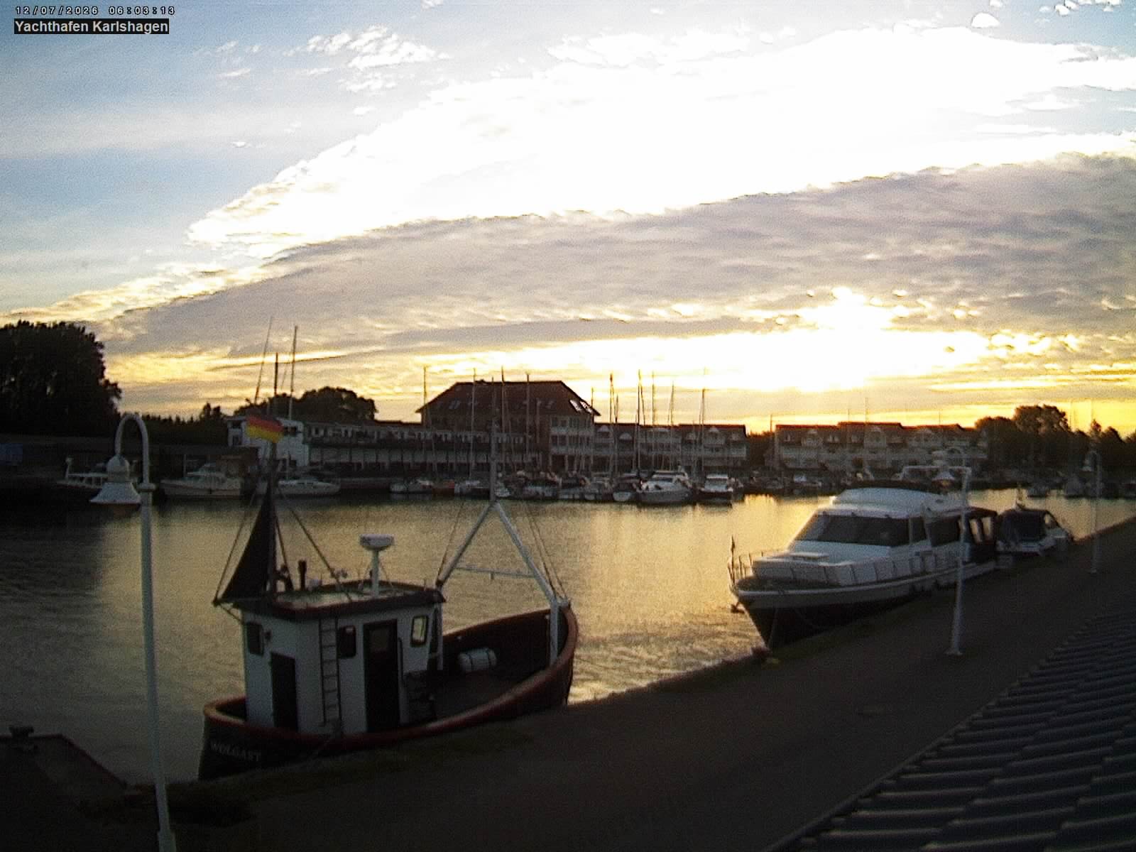 Archiv Foto Webcam Usedom: Yachthafen Karlshagen