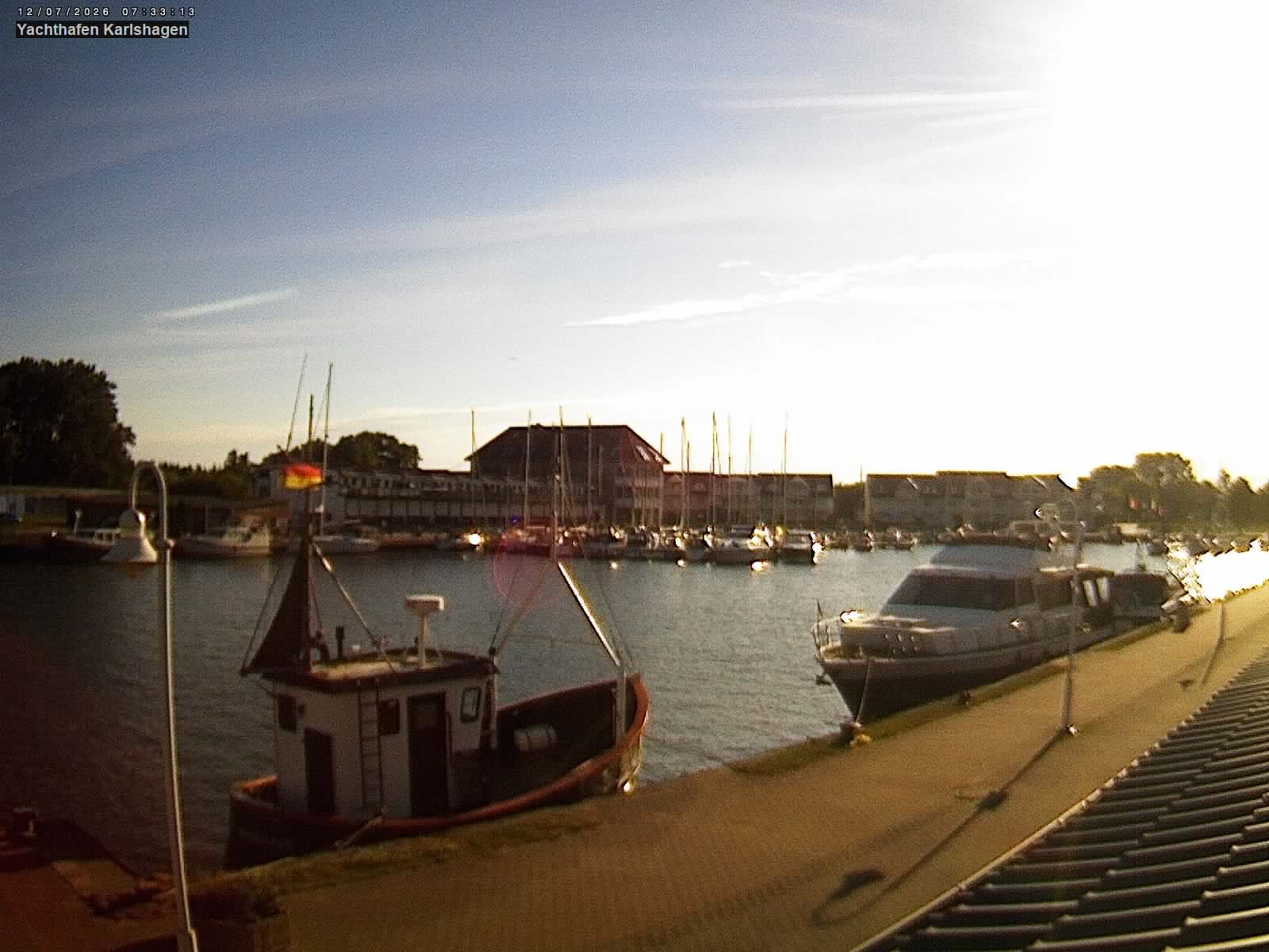 Archiv Foto Webcam Usedom: Yachthafen Karlshagen