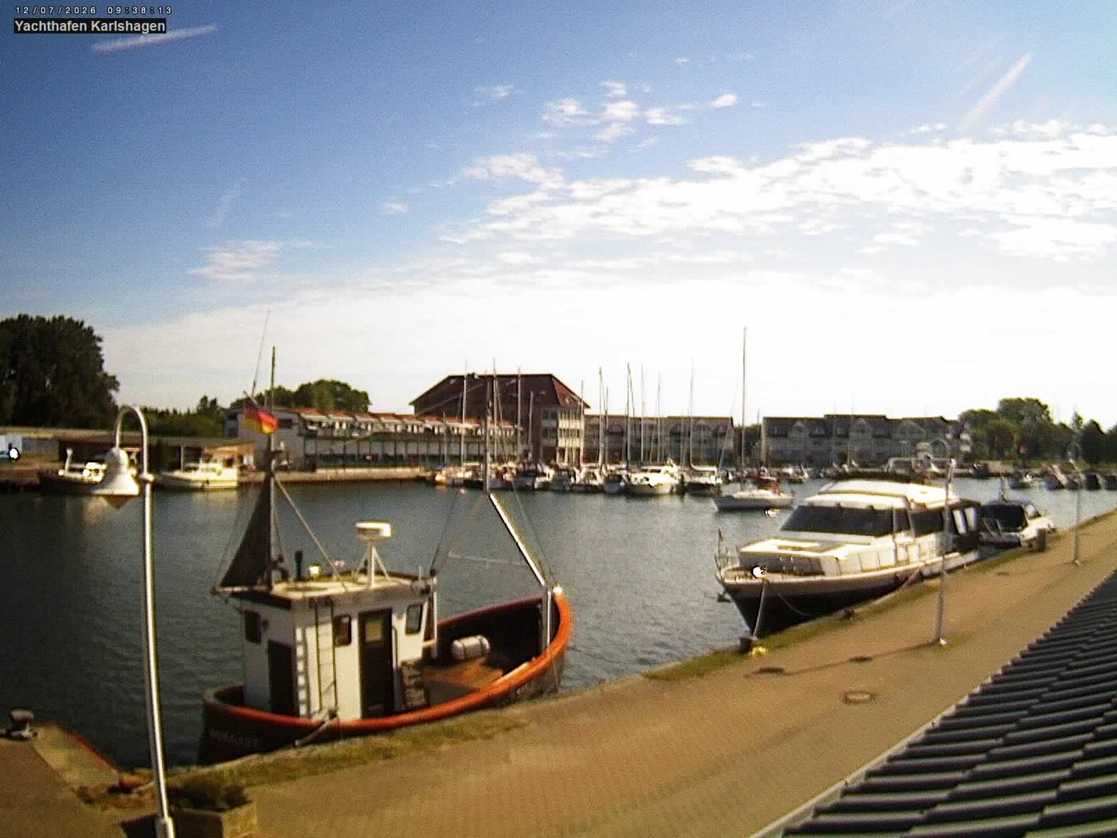 Archiv Foto Webcam Usedom: Yachthafen Karlshagen