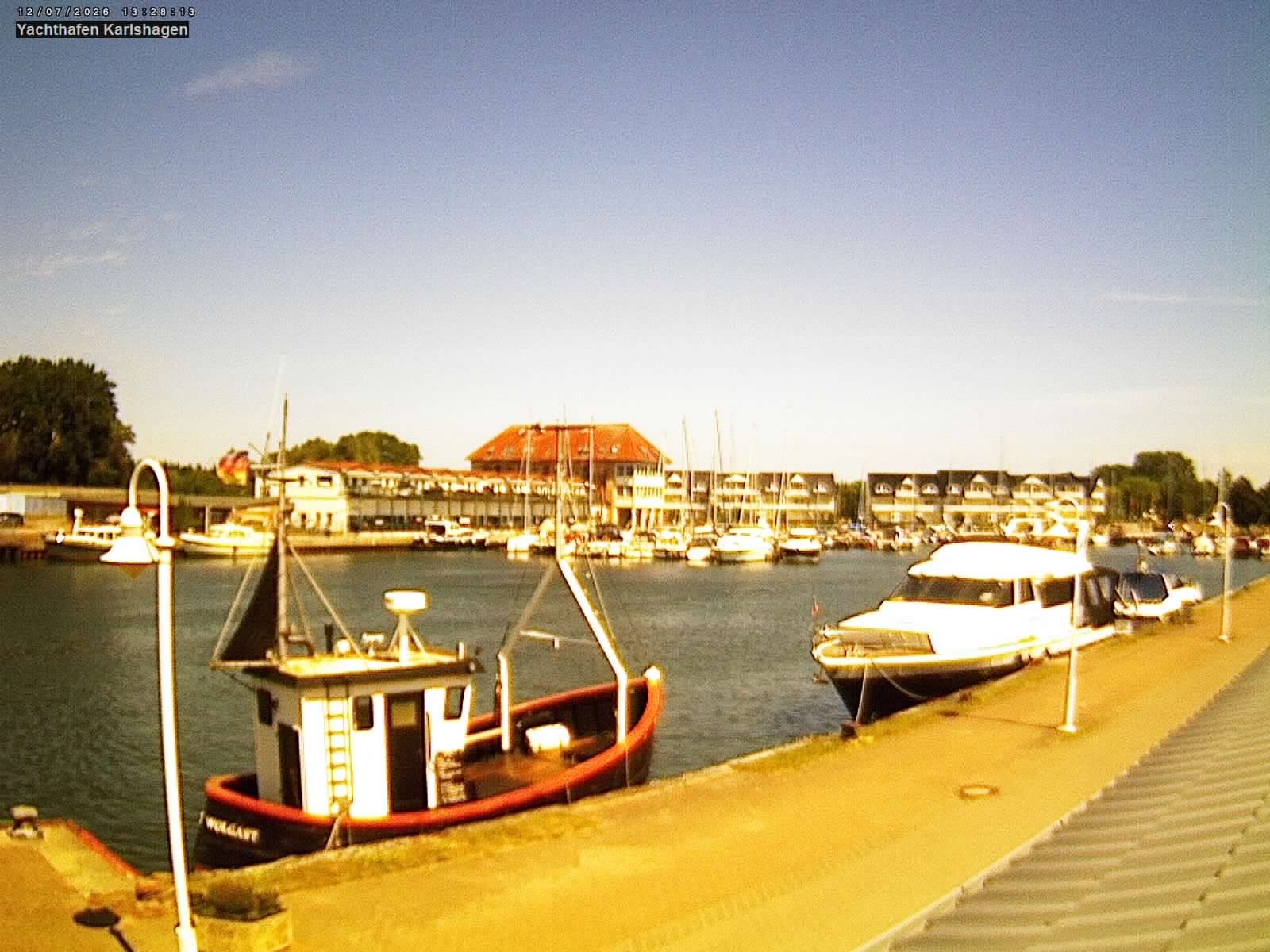 Archiv Foto Webcam Usedom: Yachthafen Karlshagen