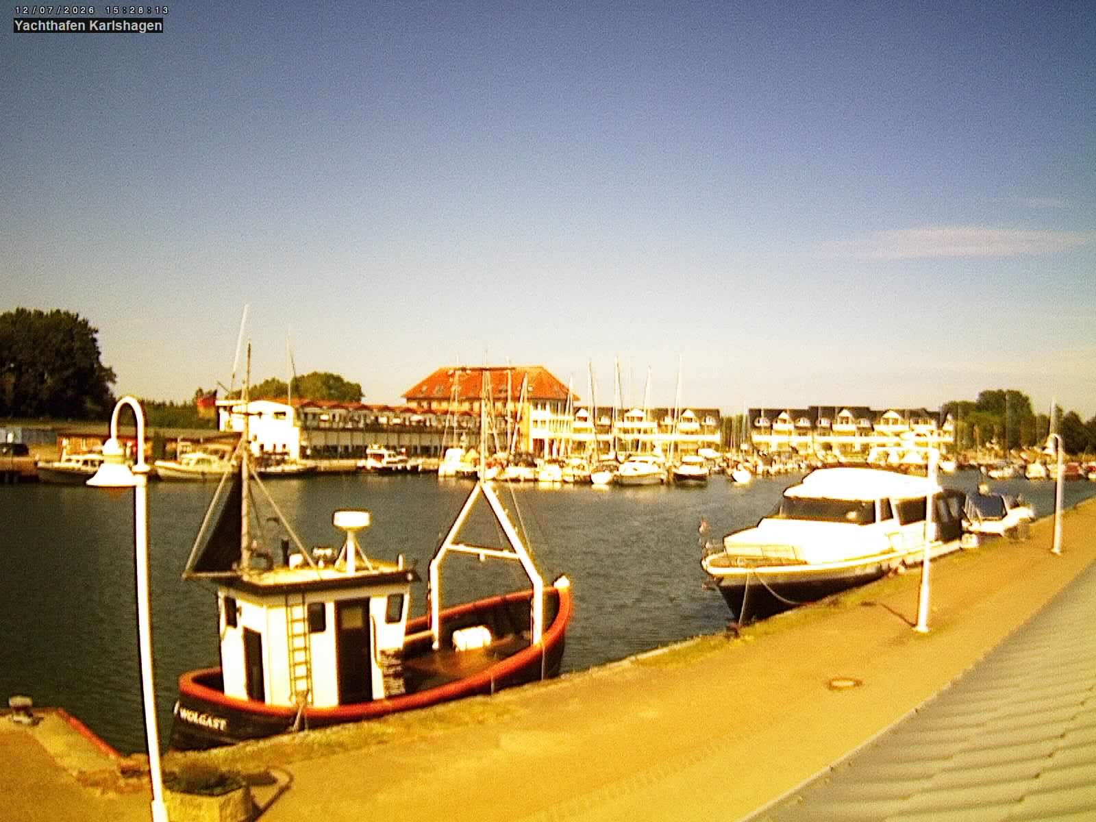 Archiv Foto Webcam Usedom: Yachthafen Karlshagen