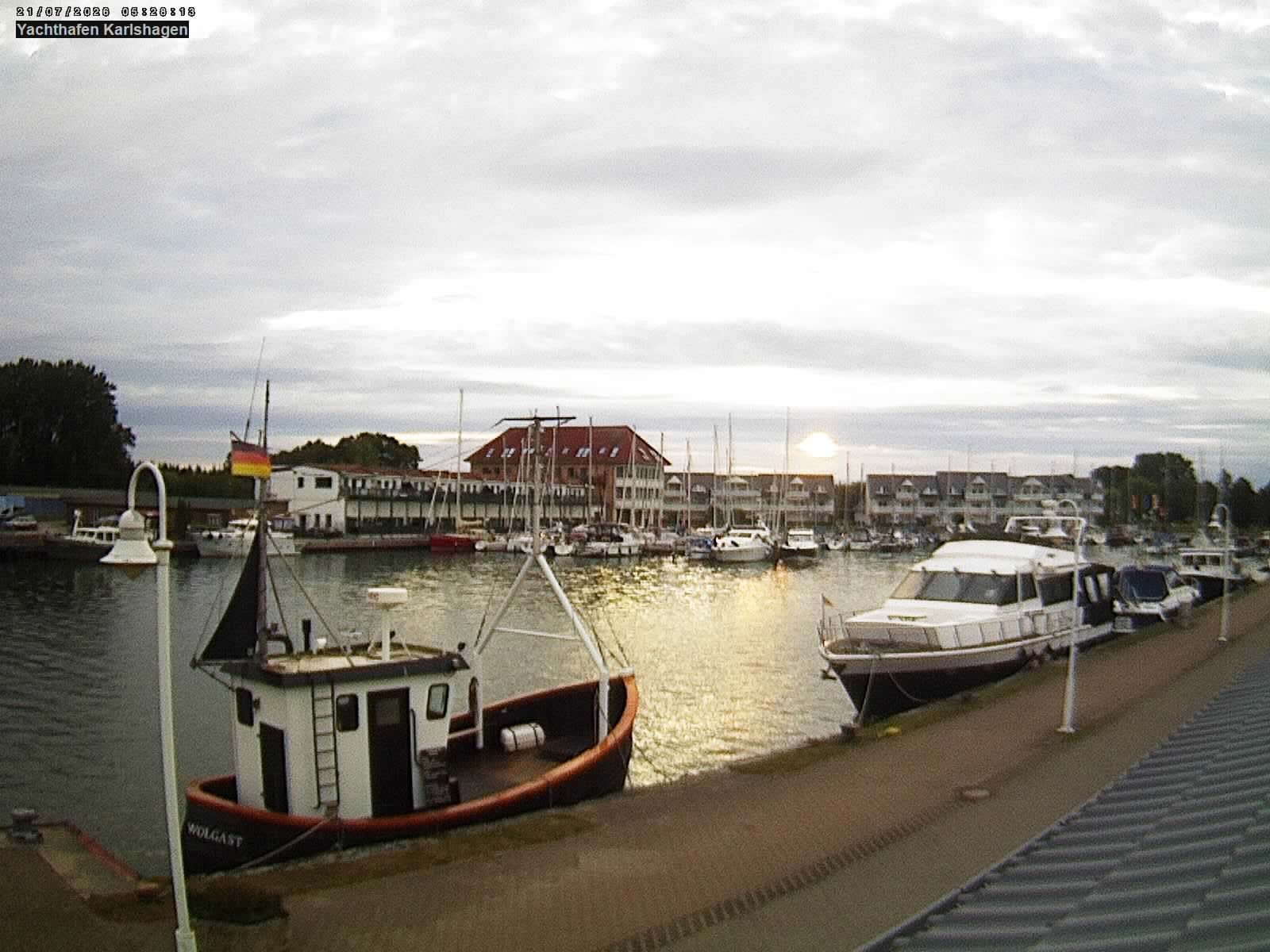 Archiv Foto Webcam Usedom: Yachthafen Karlshagen