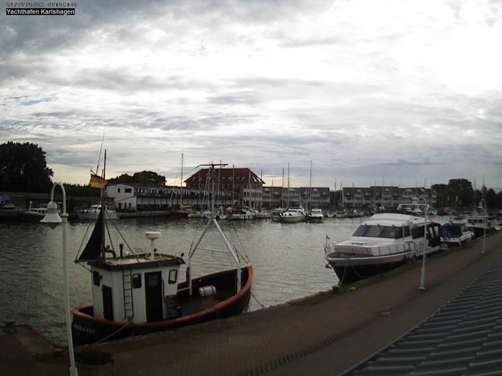 Archiv Foto Webcam Usedom: Yachthafen Karlshagen