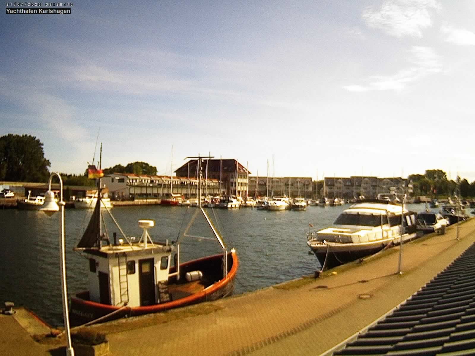 Archiv Foto Webcam Usedom: Yachthafen Karlshagen