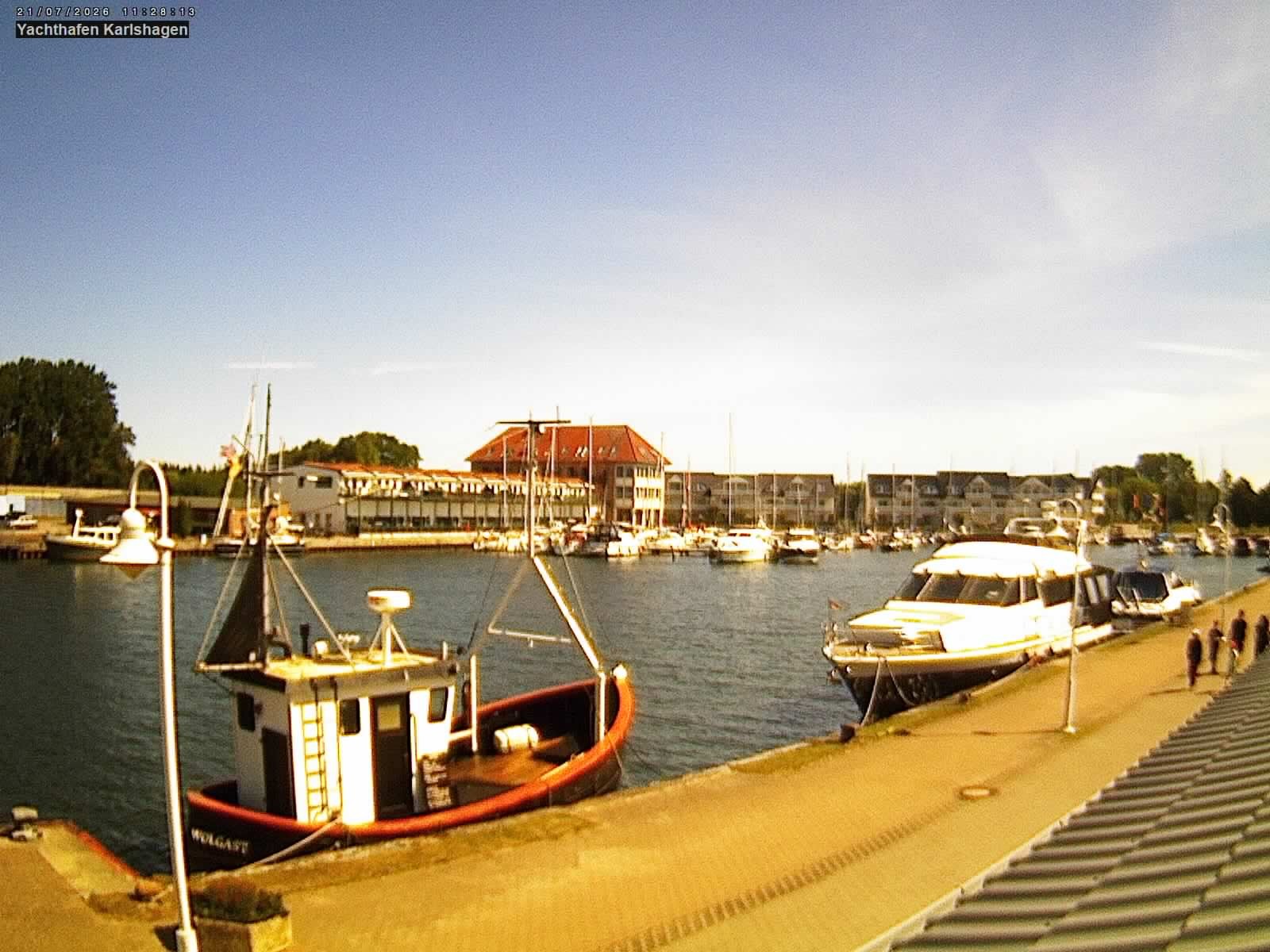 Archiv Foto Webcam Usedom: Yachthafen Karlshagen