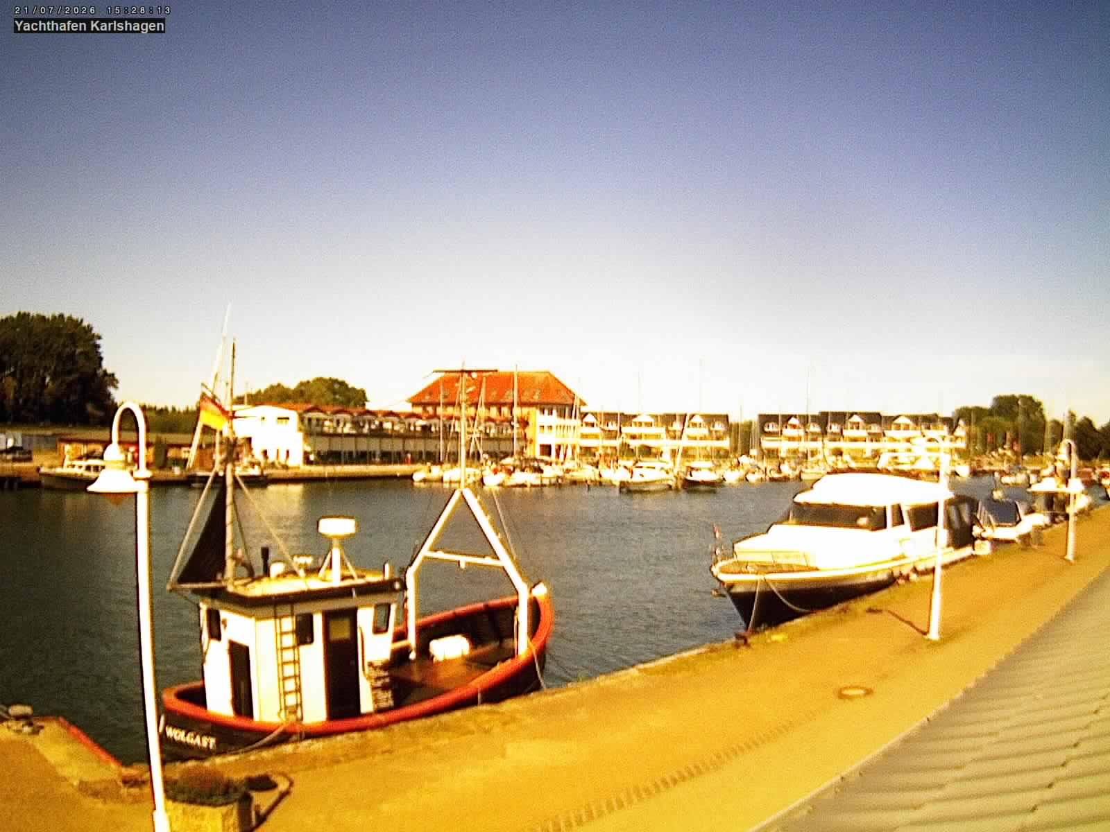 Archiv Foto Webcam Usedom: Yachthafen Karlshagen