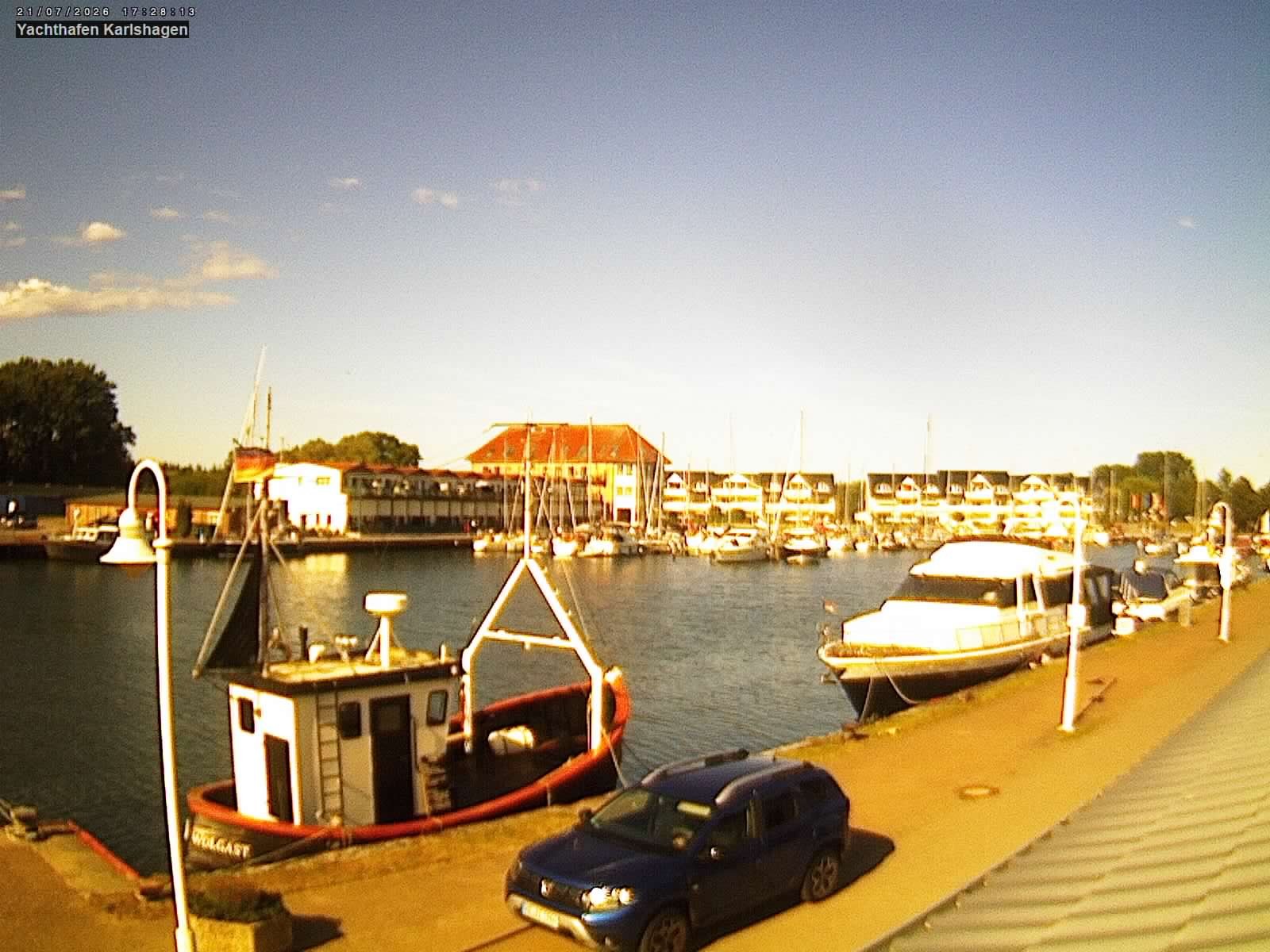 Archiv Foto Webcam Usedom: Yachthafen Karlshagen