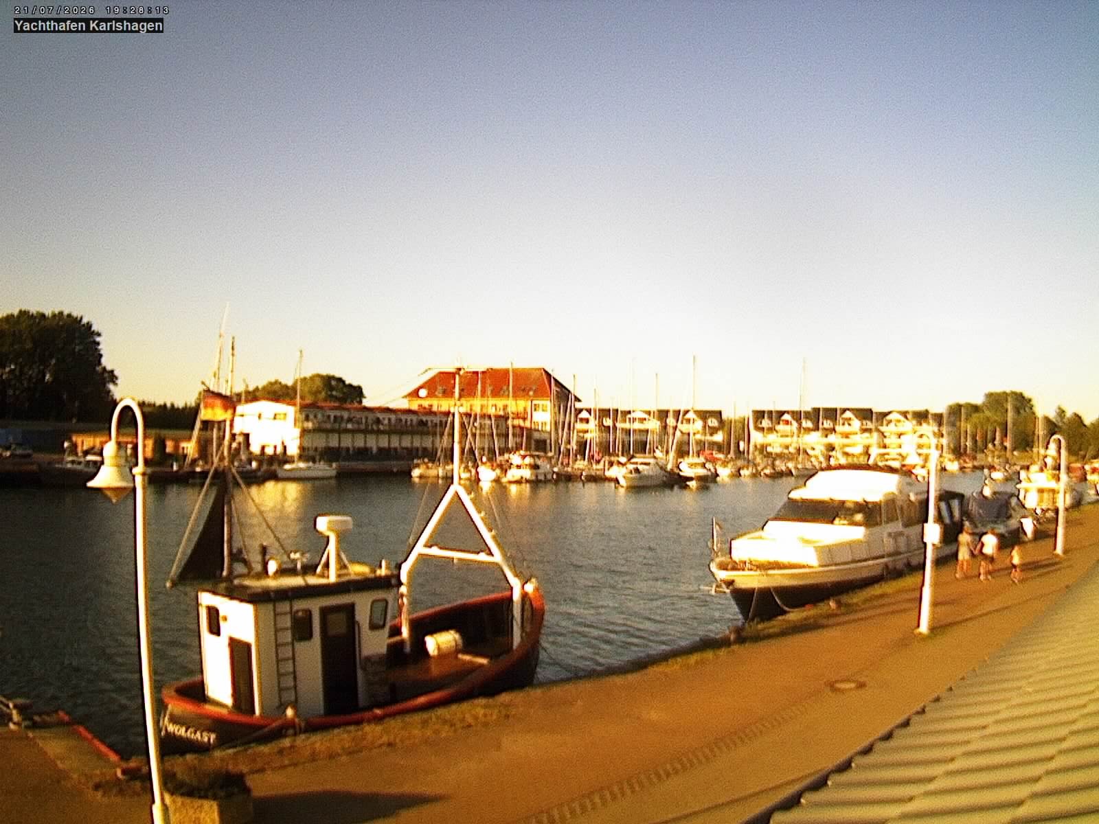 Archived image Webcam Marina of Karlshagen