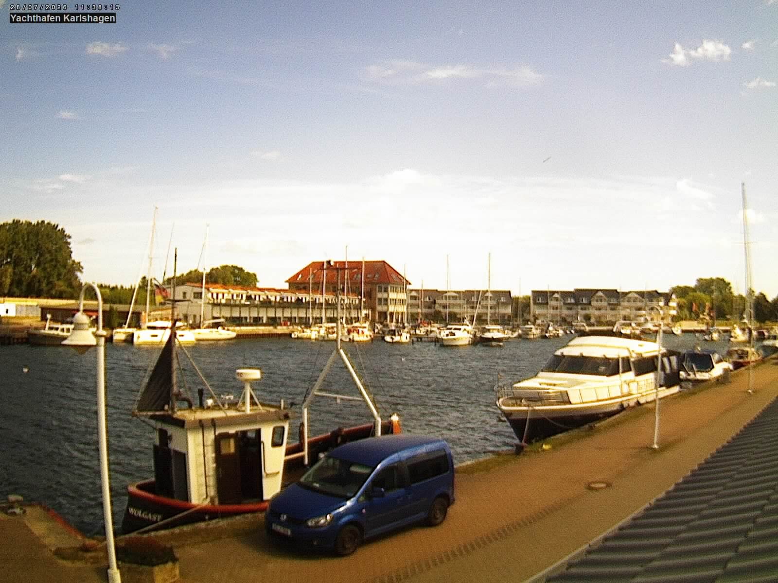 Archived image Webcam Marina of Karlshagen