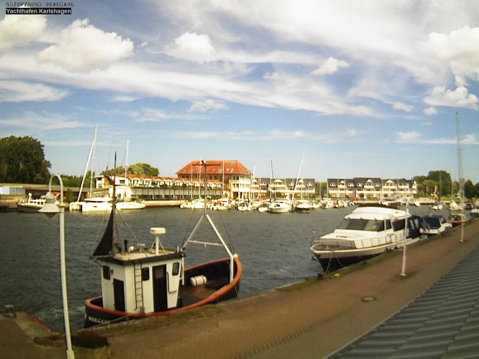 Archived image Webcam Marina of Karlshagen