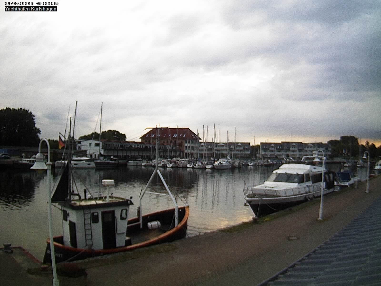 Archiv Foto Webcam Usedom: Yachthafen Karlshagen