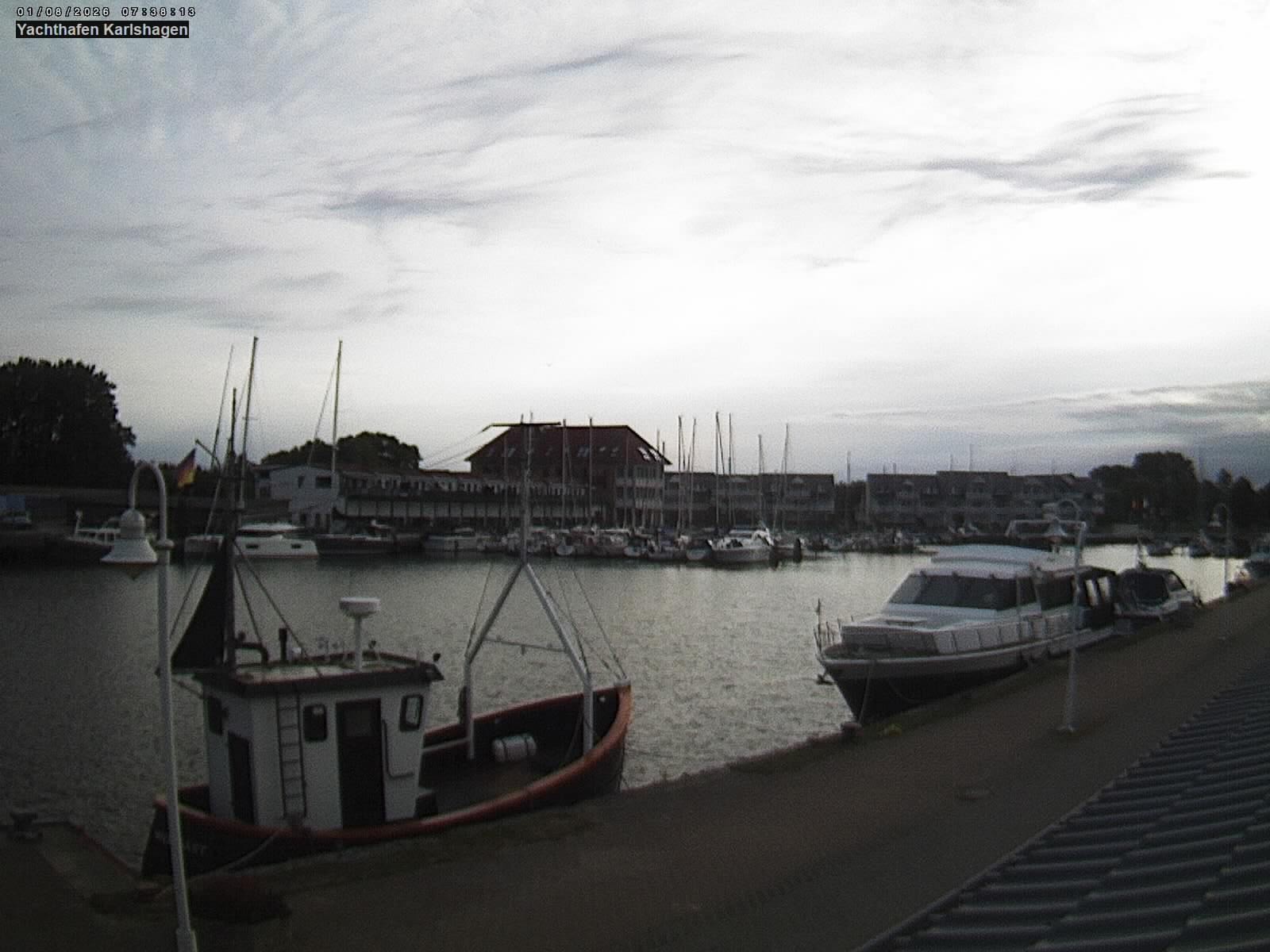 Archiv Foto Webcam Usedom: Yachthafen Karlshagen