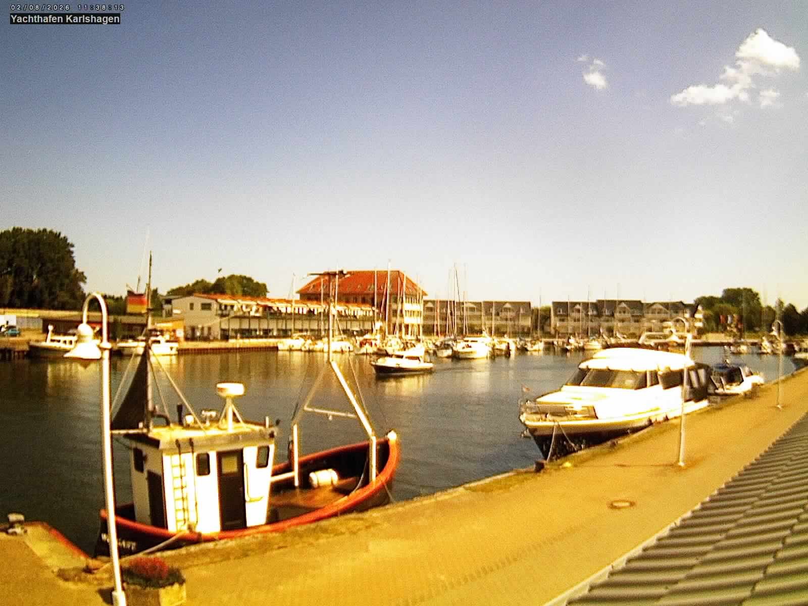 Archiv Foto Webcam Usedom: Yachthafen Karlshagen