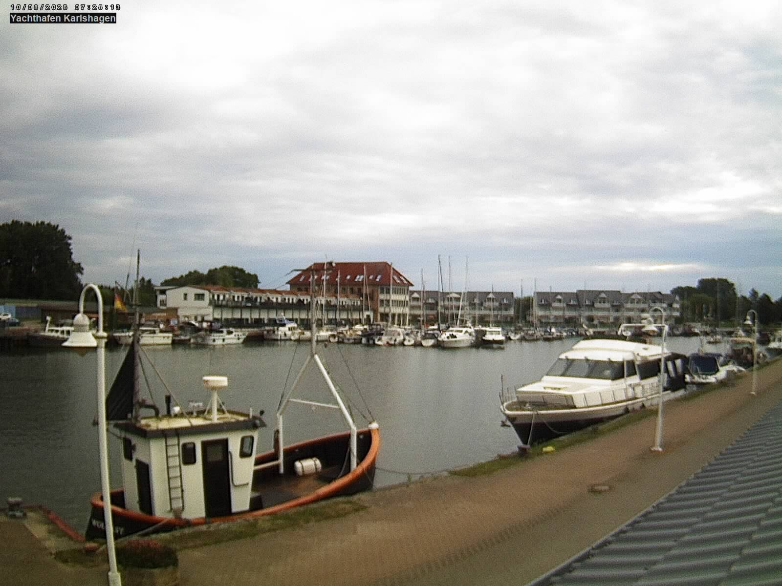Archiv Foto Webcam Usedom: Yachthafen Karlshagen