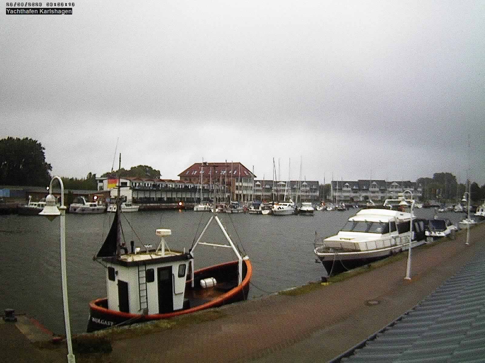 Archiv Foto Webcam Usedom: Yachthafen Karlshagen
