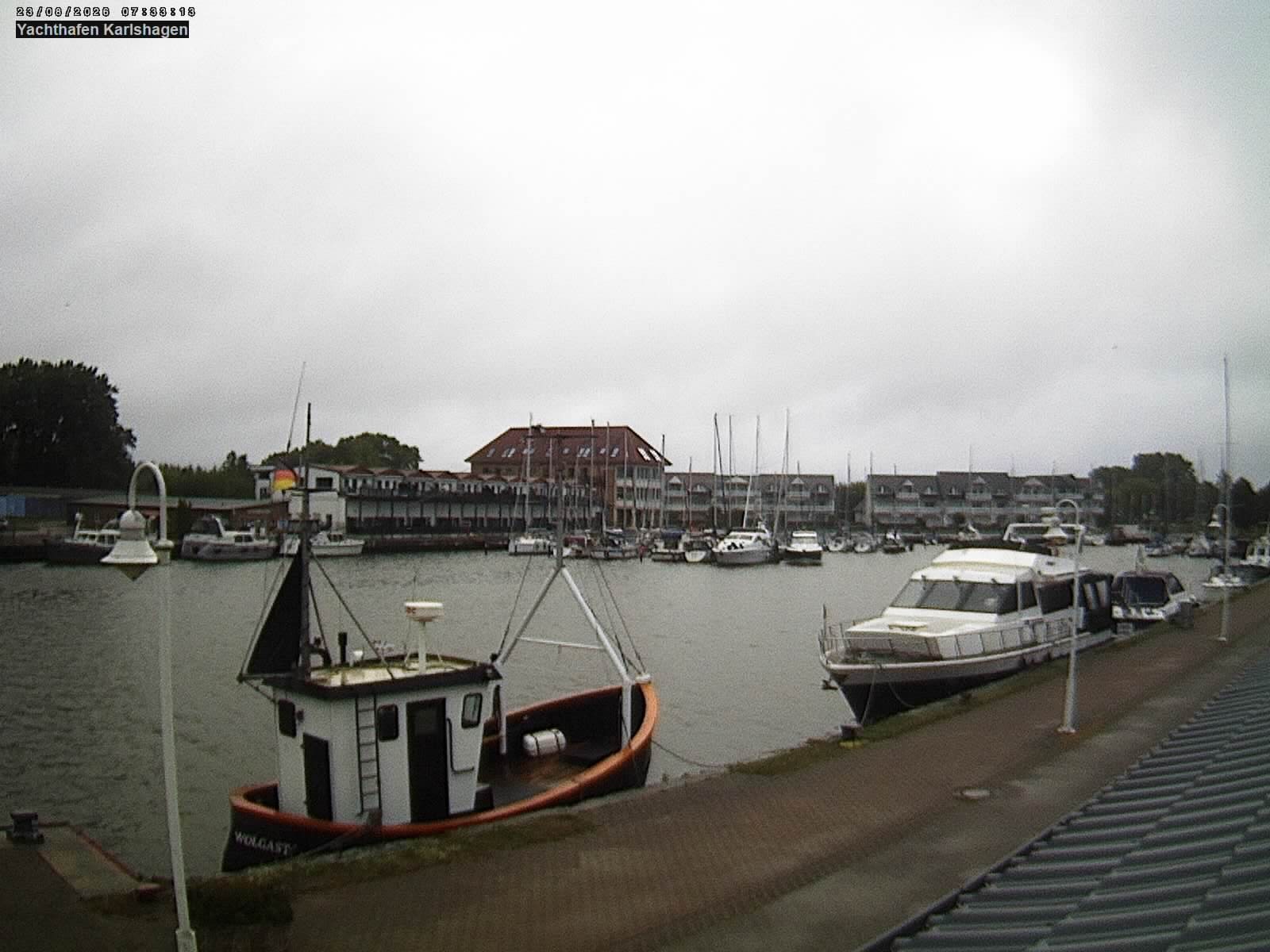Archiv Foto Webcam Usedom: Yachthafen Karlshagen