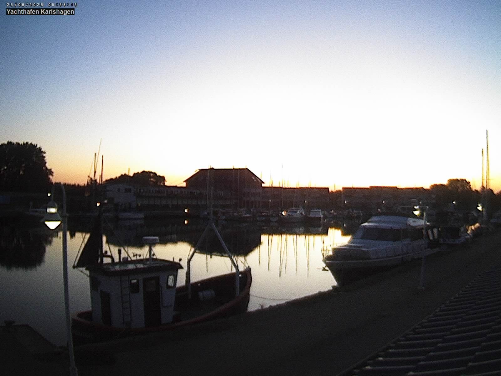 Archiv Foto Webcam Usedom: Yachthafen Karlshagen