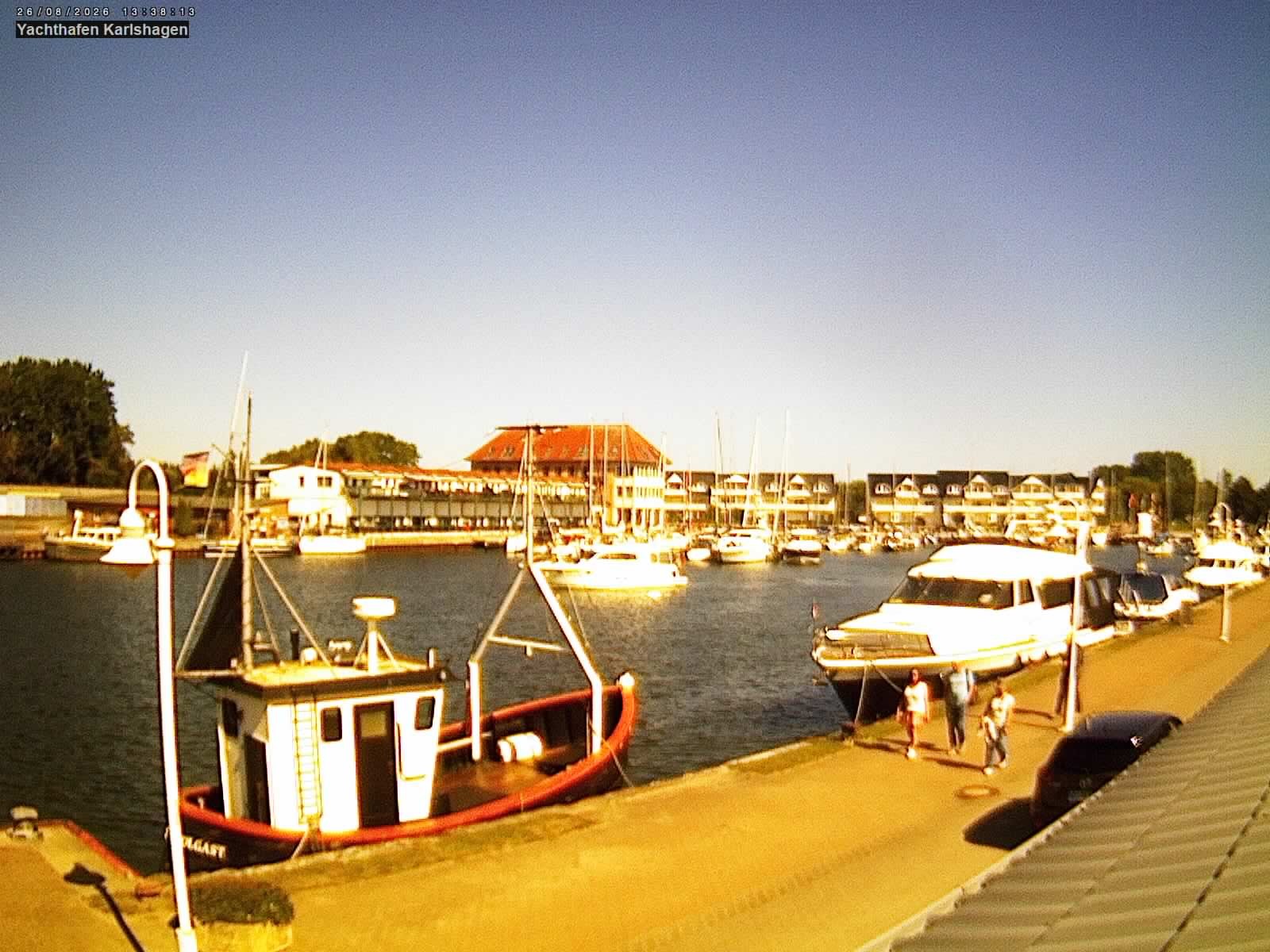 Archiv Foto Webcam Usedom: Yachthafen Karlshagen